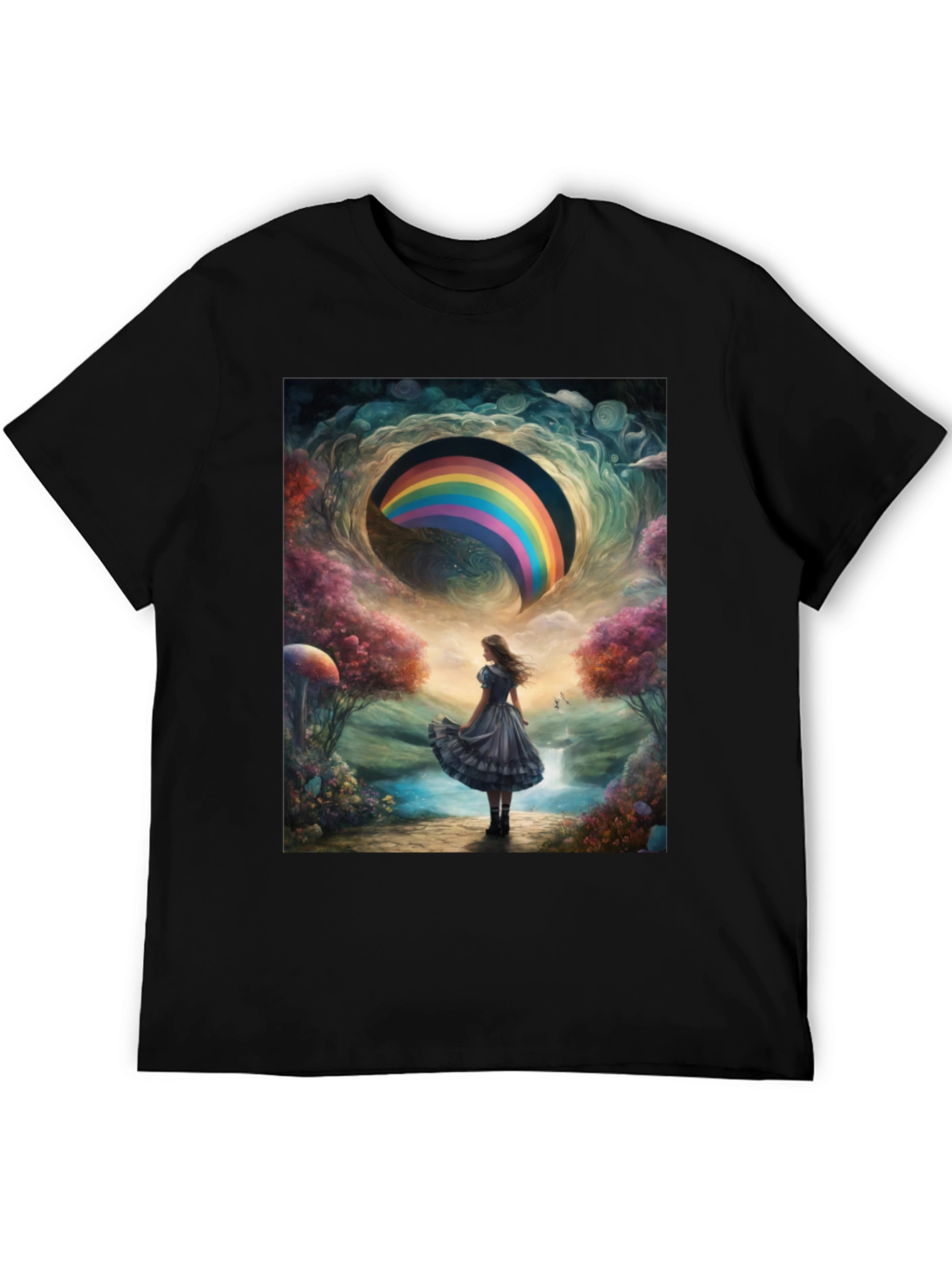 Rainbow Dreamscape Graphic Tee