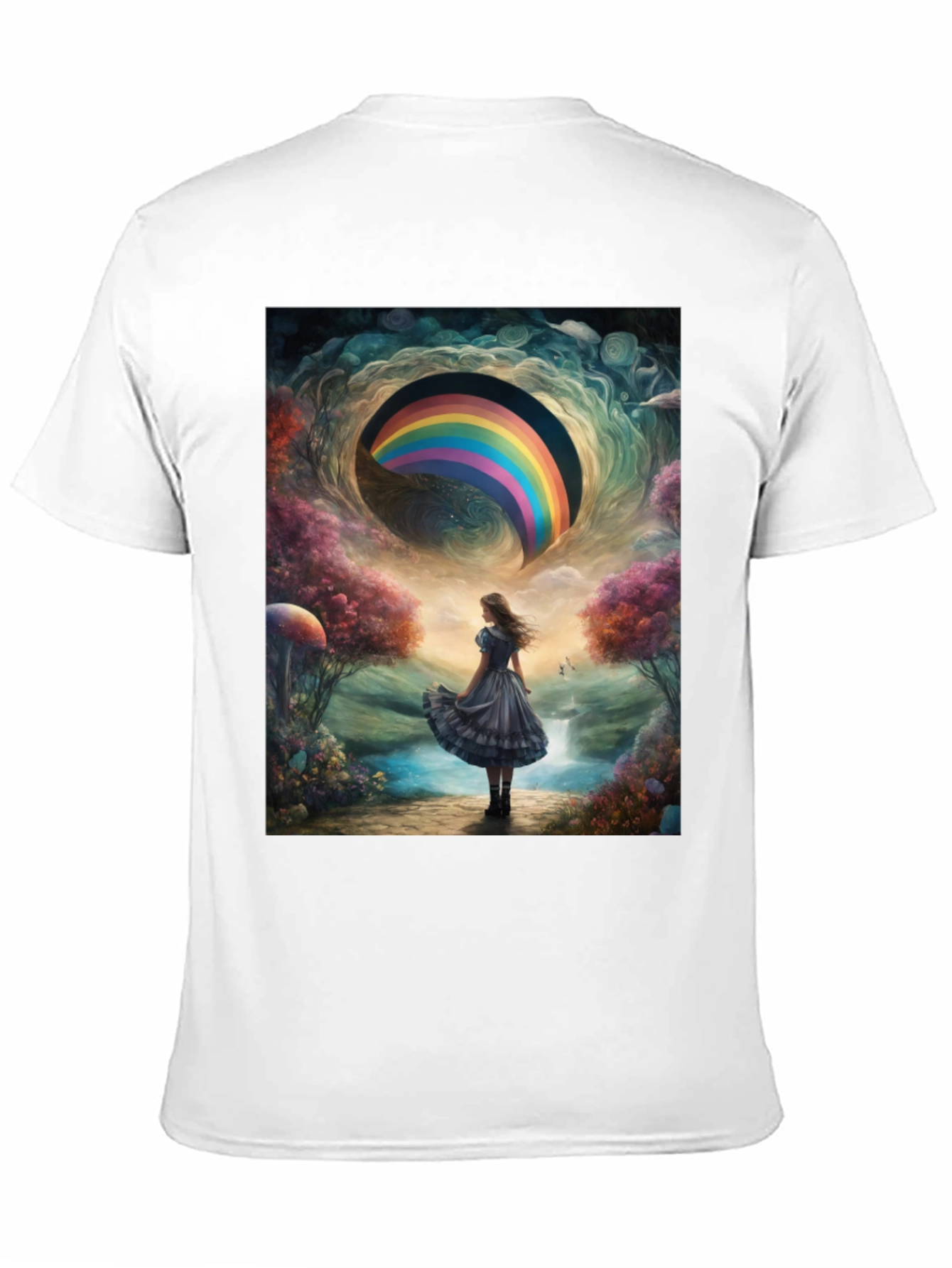 Rainbow Dreamscape Graphic Tee