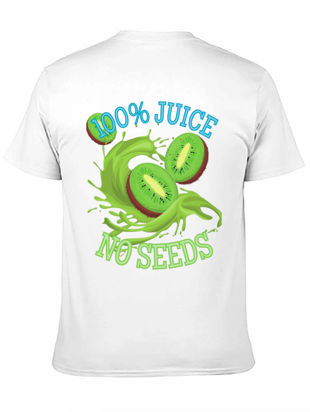 100% Juice No Seeds Black T-Shirt