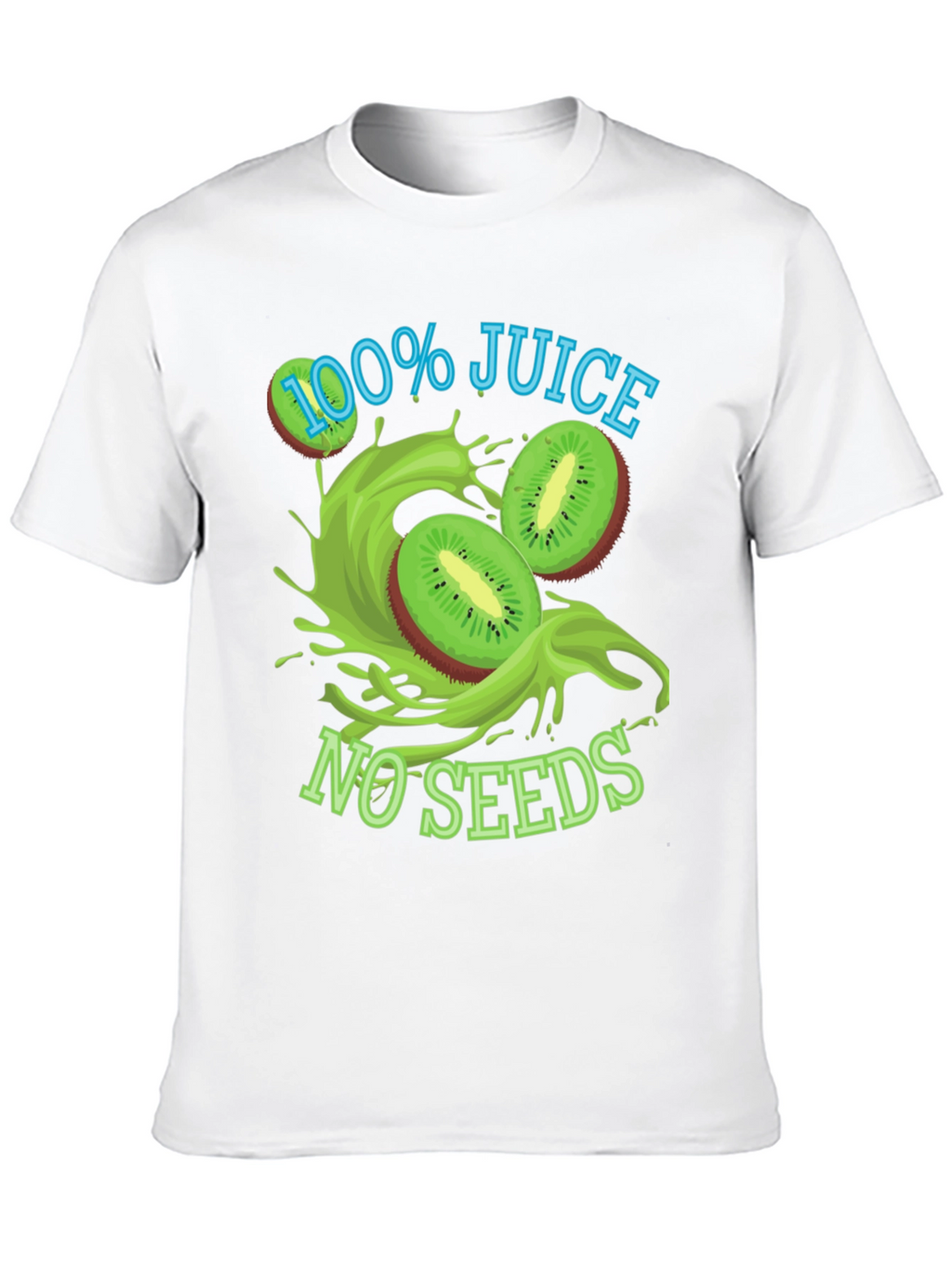100% Juice No Seeds Black T-Shirt