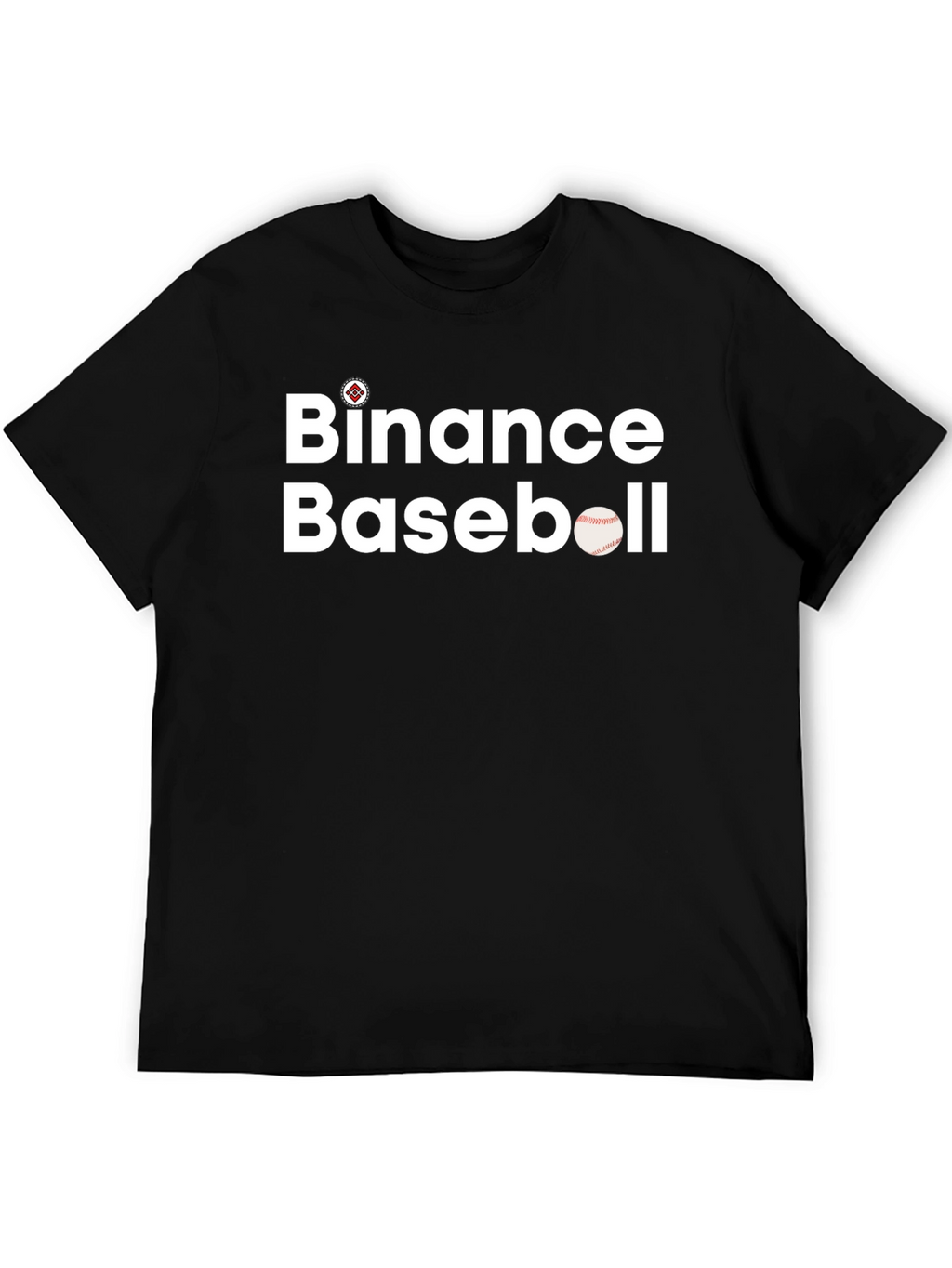 Binance Baseball T-Shirt: Crypto Fan Apparel