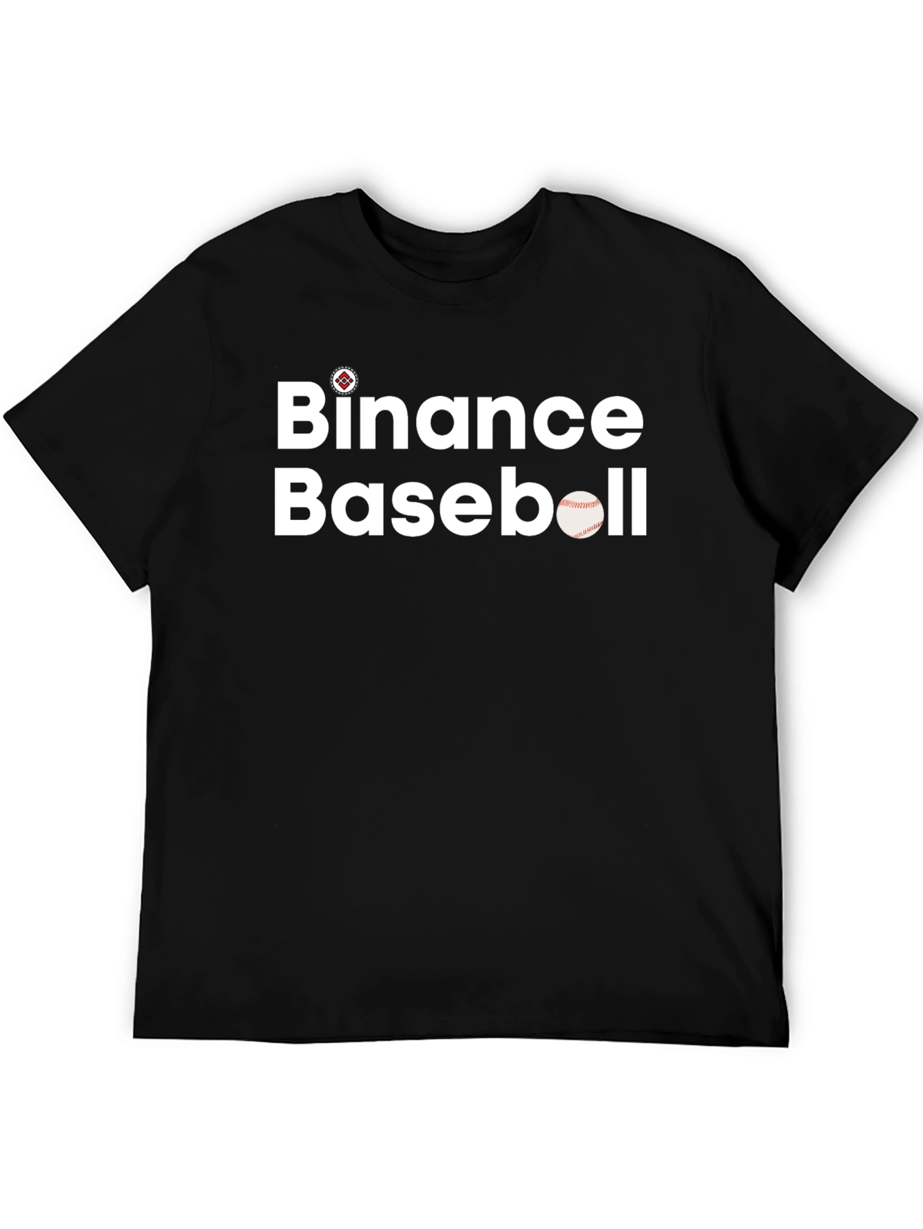 Binance Baseball T-Shirt: Crypto Fan Apparel