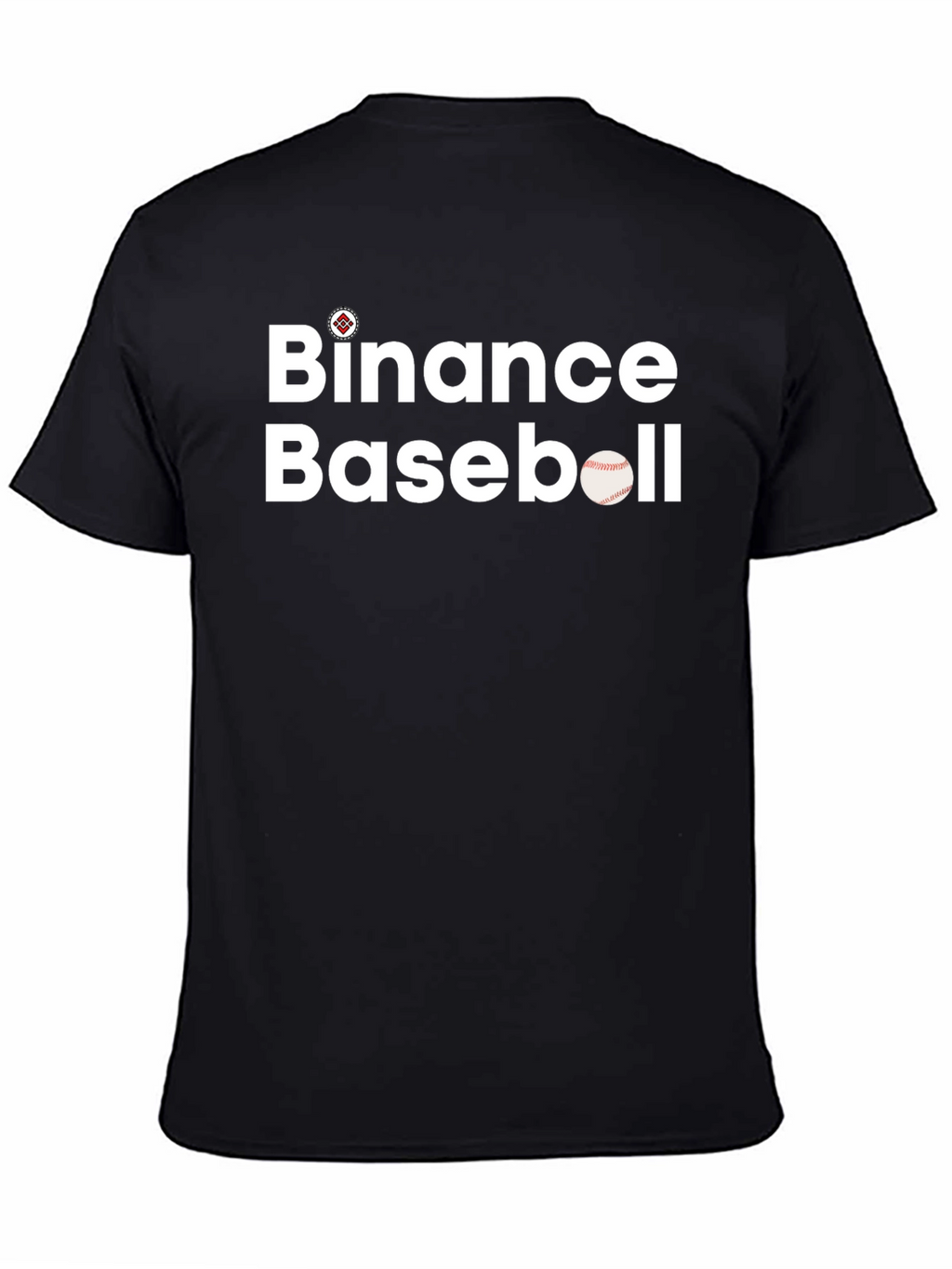Binance Baseball T-Shirt: Crypto Fan Apparel