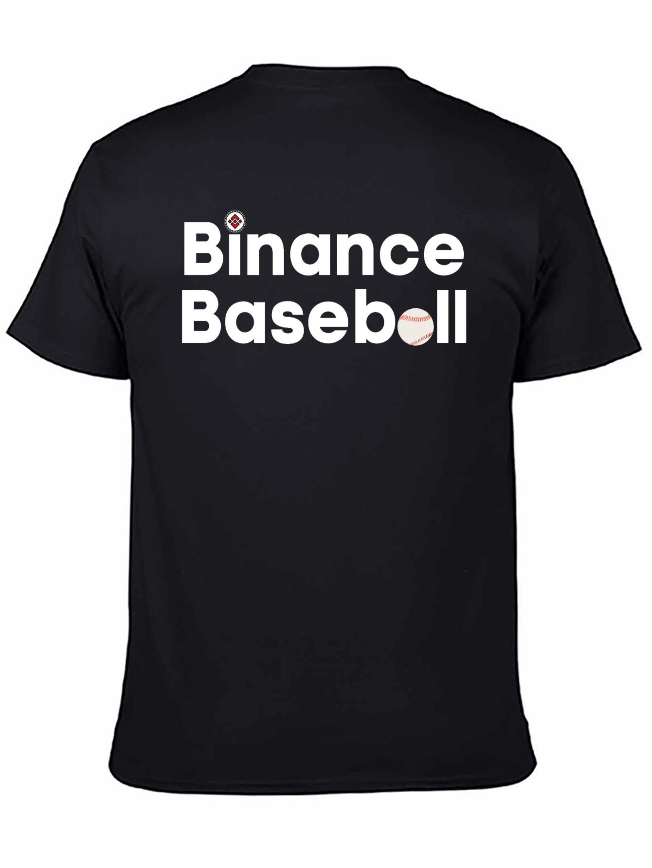 Binance Baseball T-Shirt: Crypto Fan Apparel
