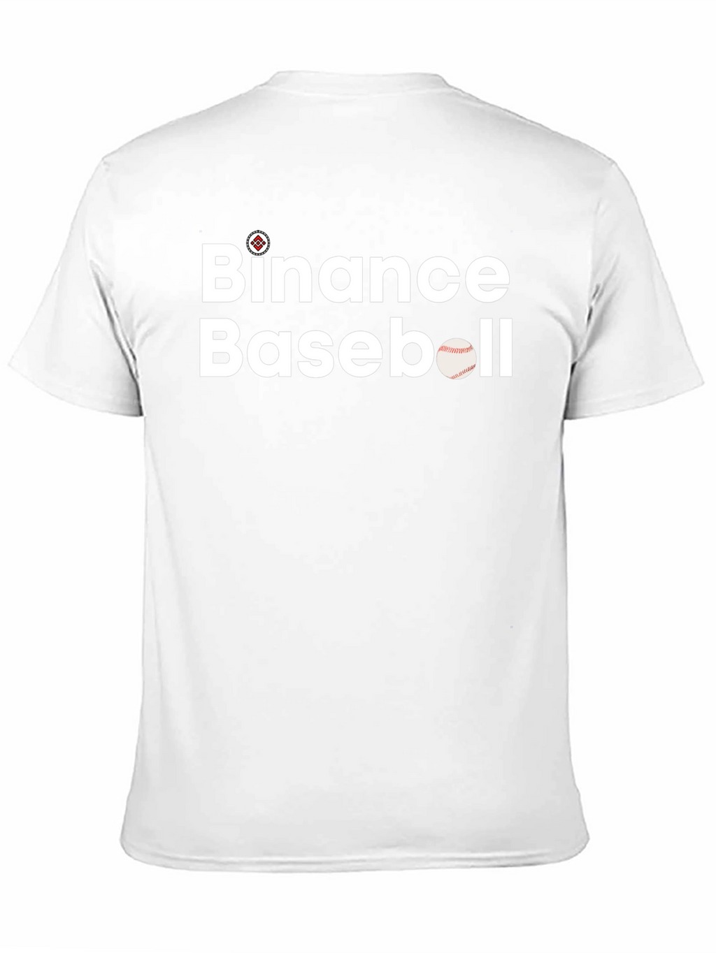 Binance Baseball T-Shirt: Crypto Fan Apparel