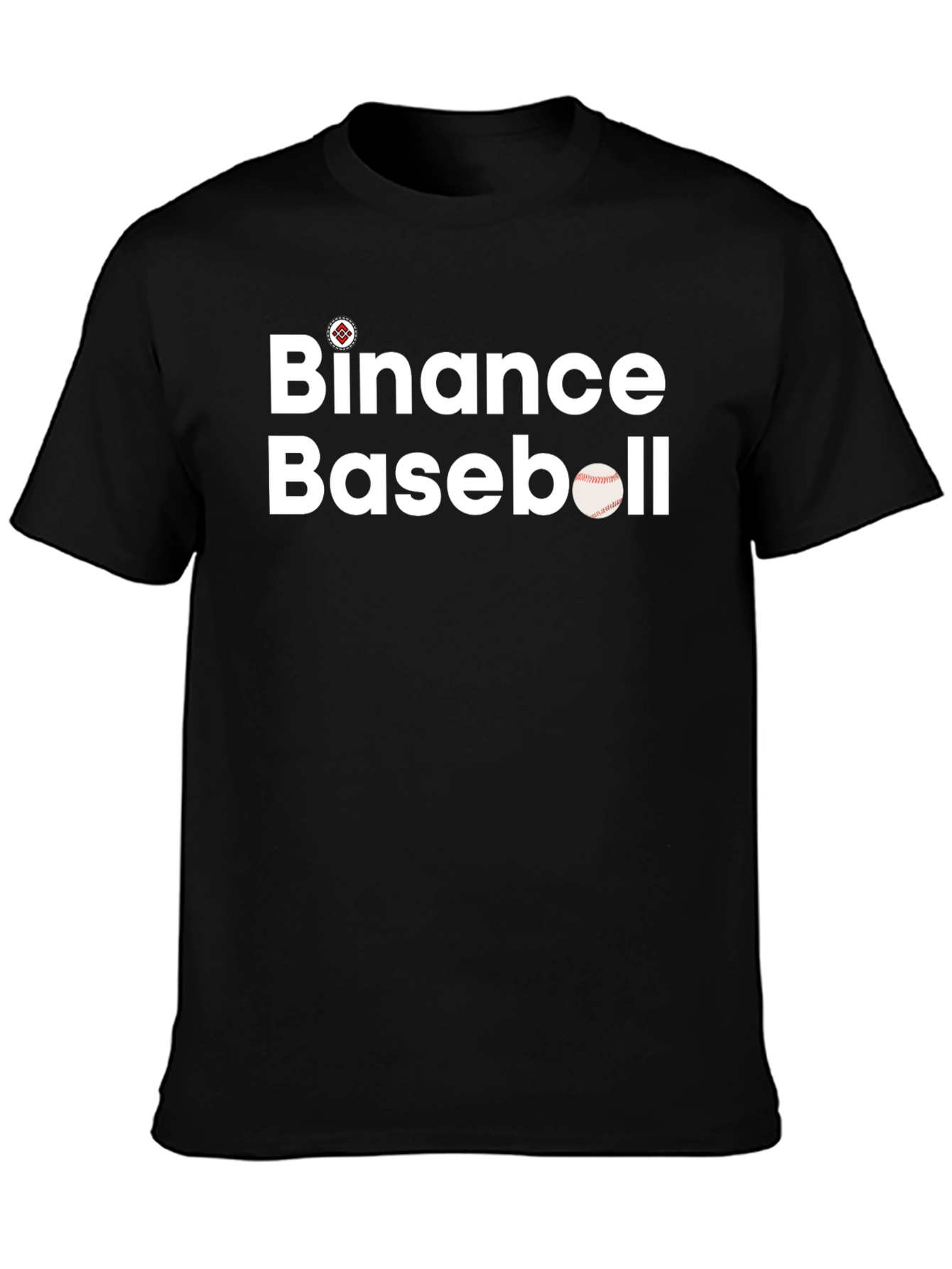 Binance Baseball T-Shirt: Crypto Fan Apparel