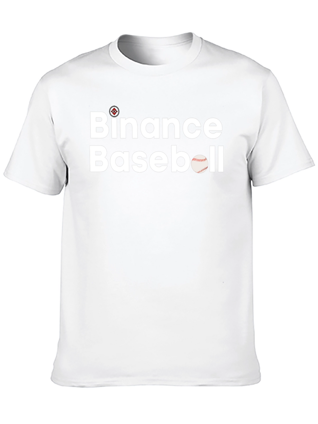 Binance Baseball T-Shirt: Crypto Fan Apparel