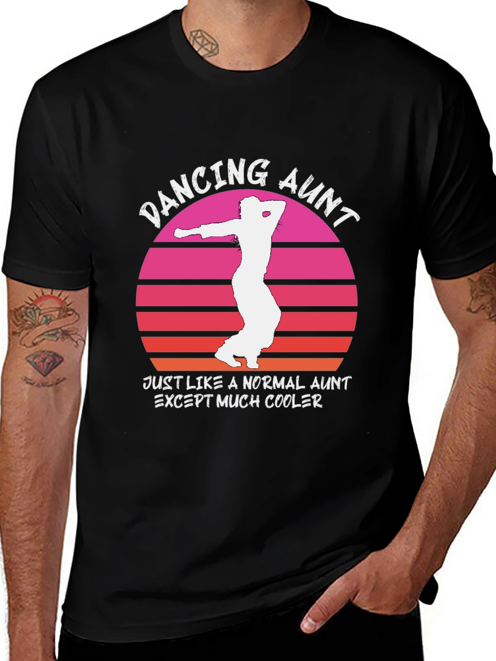 Dancing Aunt T-Shirt - Cool Aunt Gift