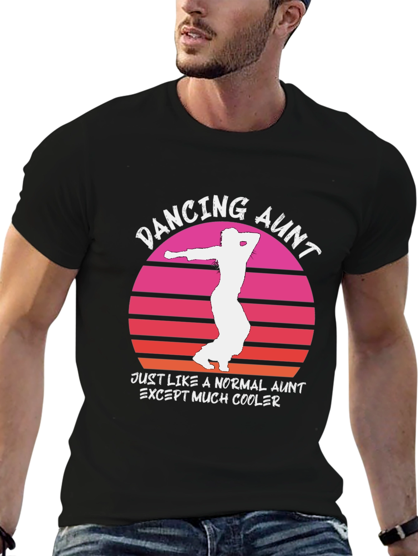 Dancing Aunt T-Shirt - Cool Aunt Gift