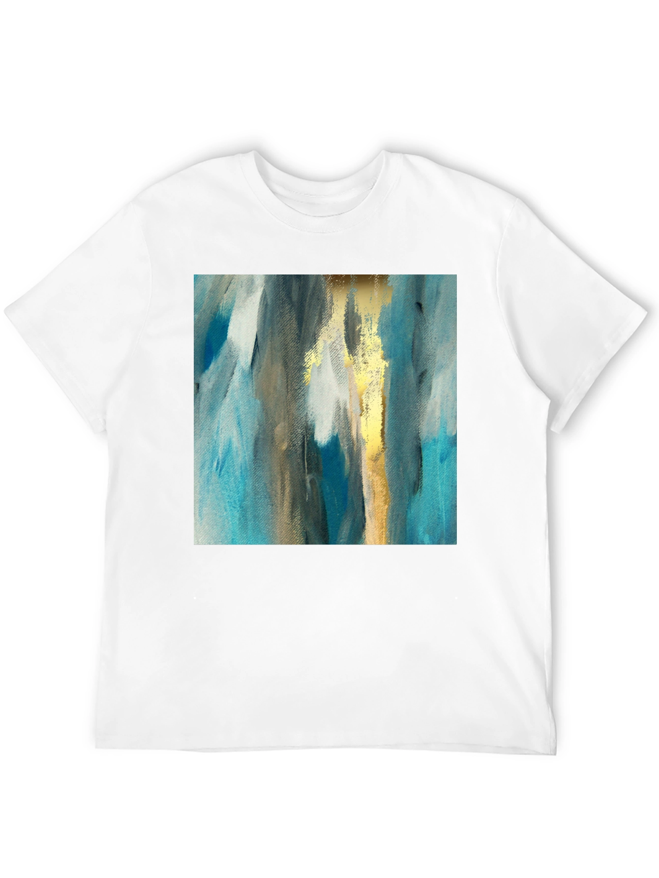 Abstract Art Tee - Modern Graphic Print T-Shirt