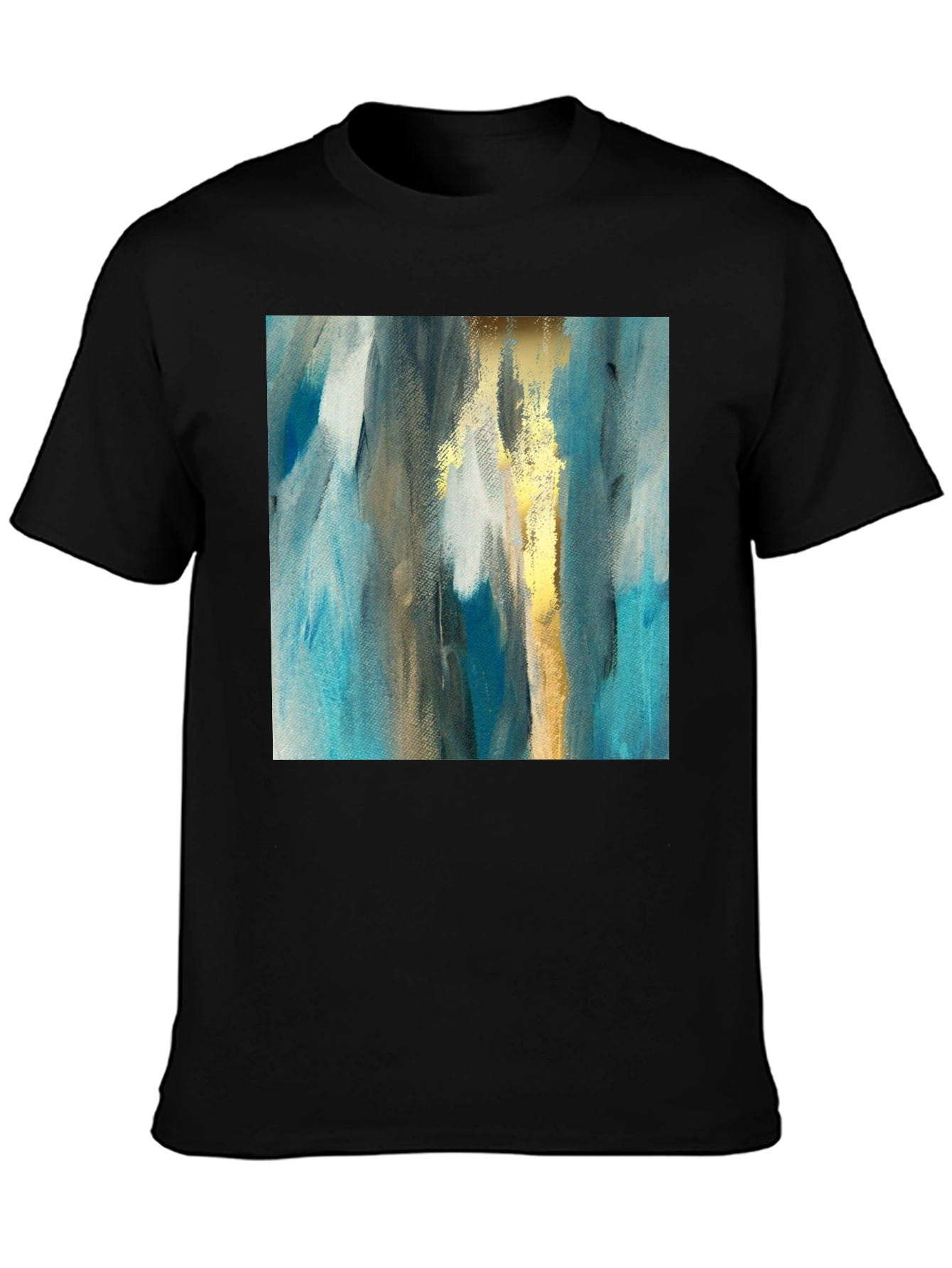 Abstract Art Tee - Modern Graphic Print T-Shirt