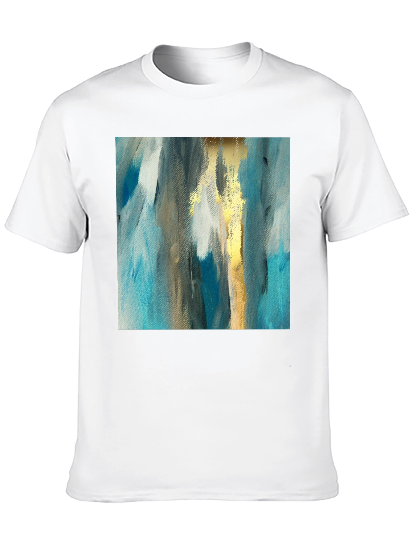 Abstract Art Tee - Modern Graphic Print T-Shirt