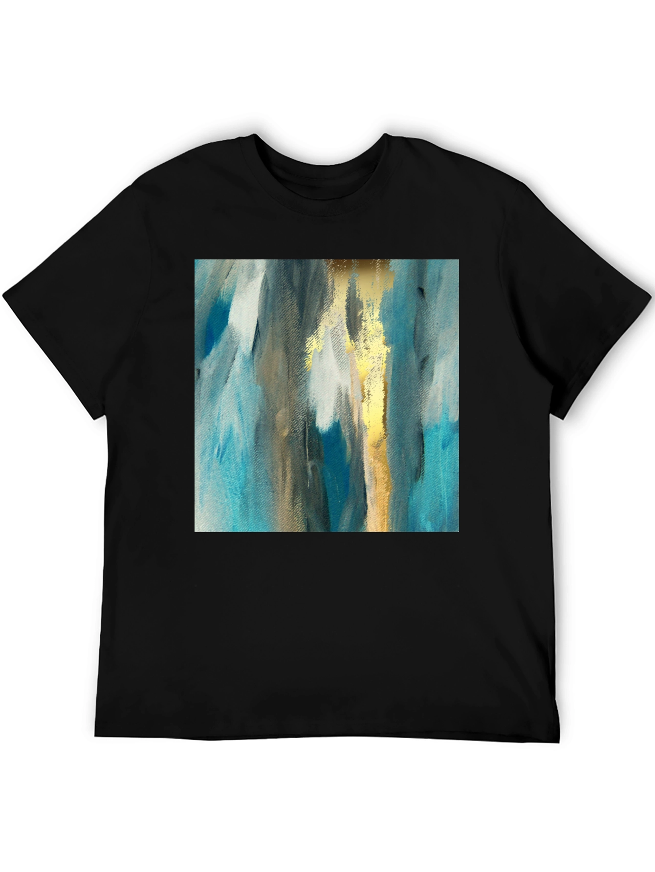Abstract Art Tee - Modern Graphic Print T-Shirt