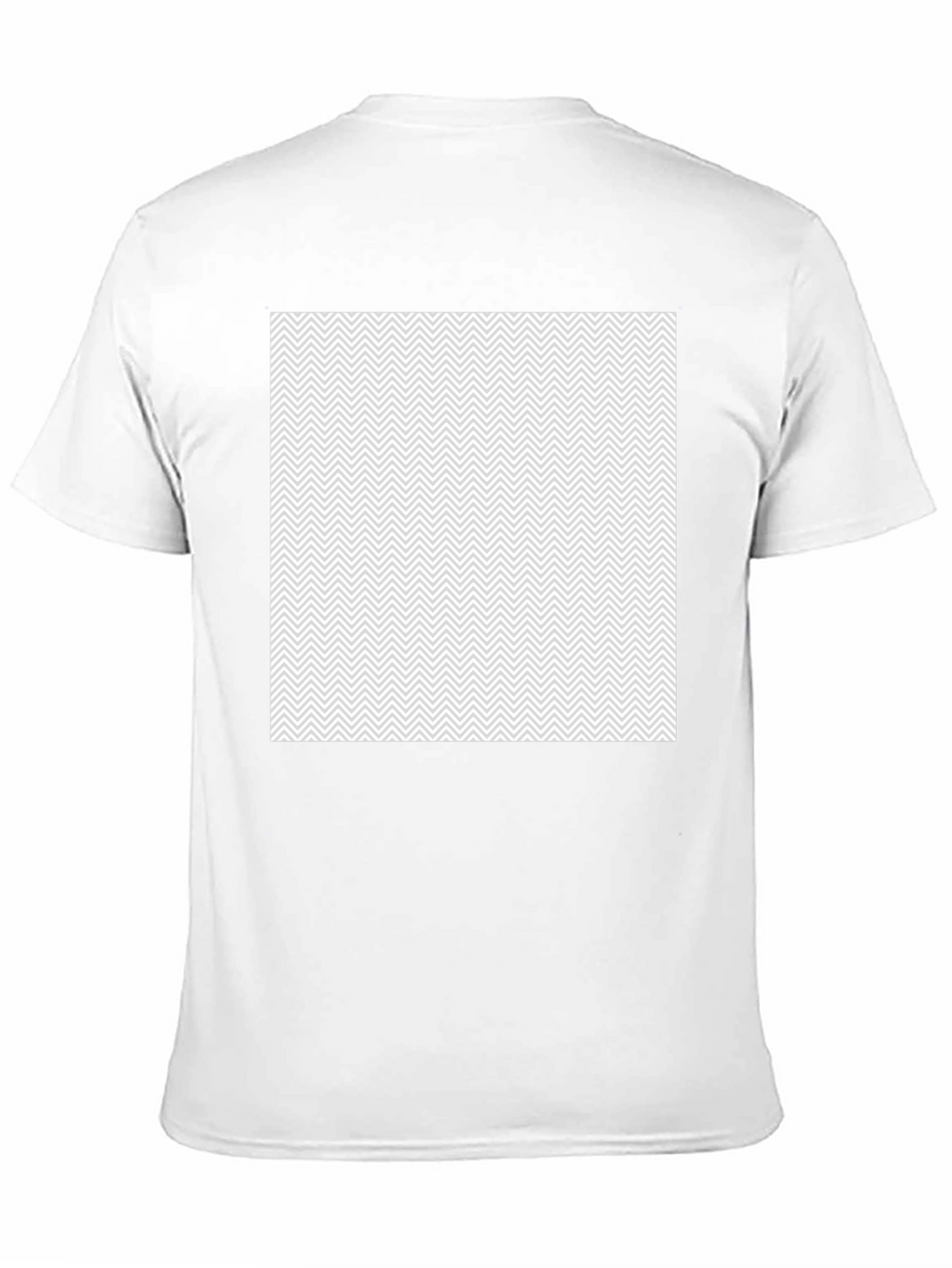 Stylish Black Tee with Geometric Print