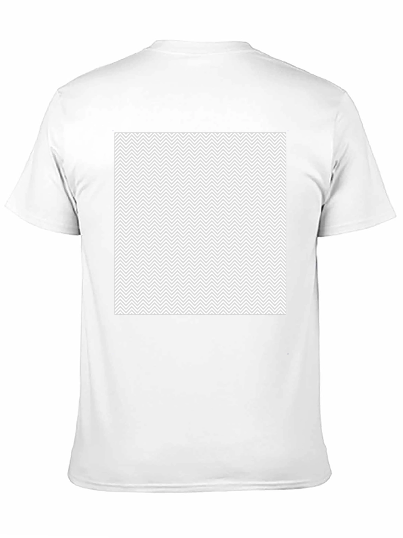 Stylish Black Tee with Geometric Print