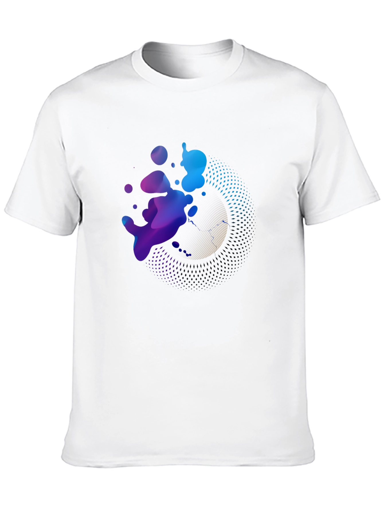 Abstract Art Graphic T-Shirt - Modern Print