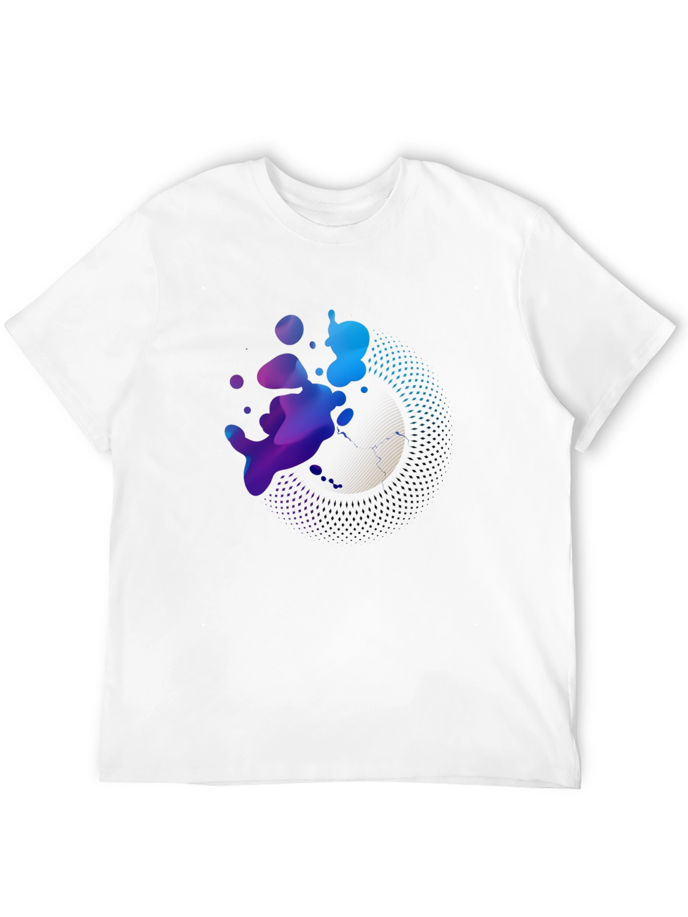 Abstract Art Graphic T-Shirt - Modern Print