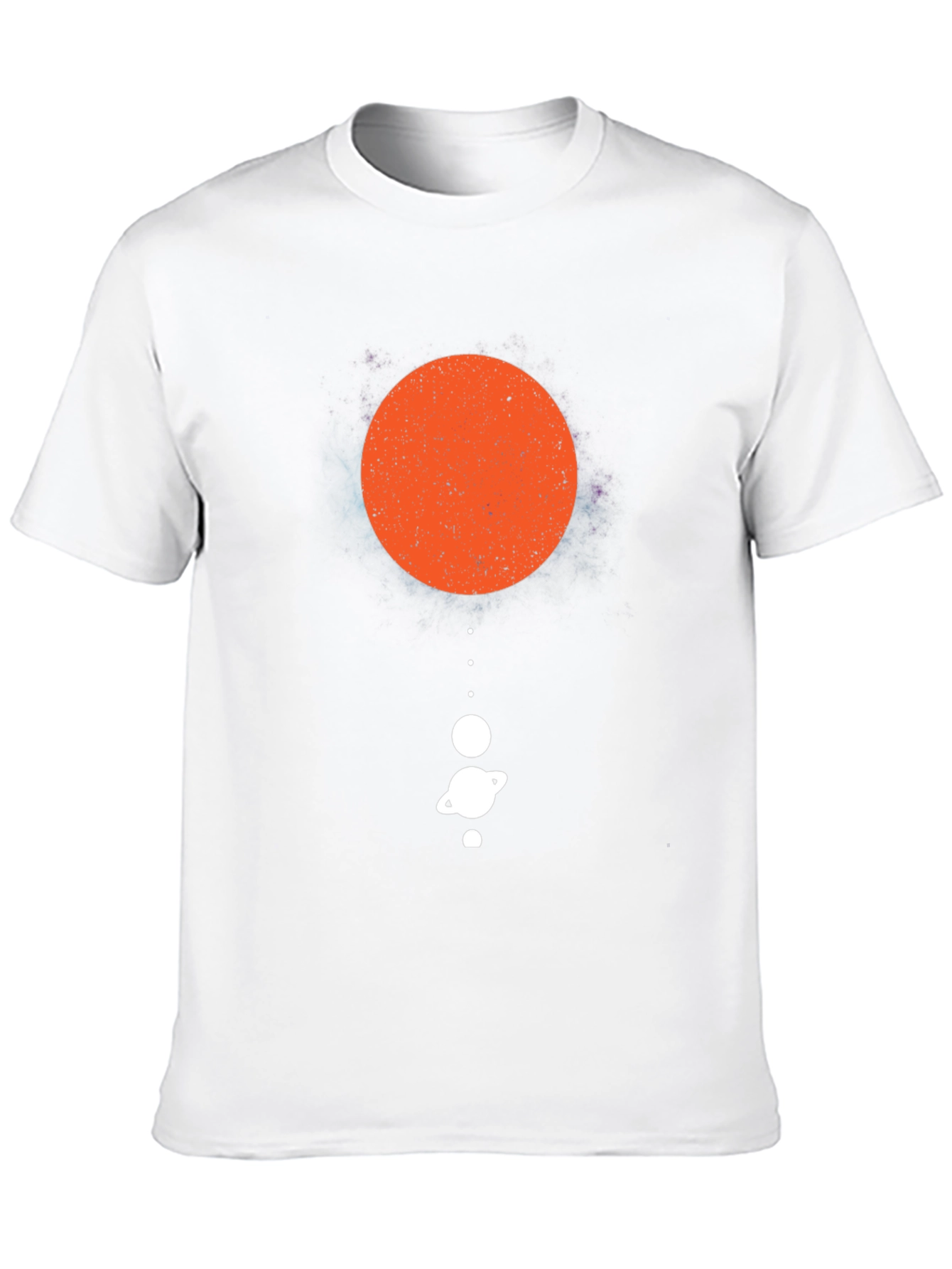 Planetary System Graphic Tee - Black Cotton