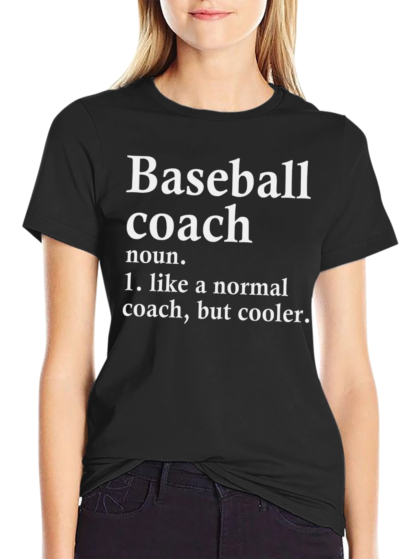 Baseball Coach Definition T-Shirt - Cool Coach Apparel