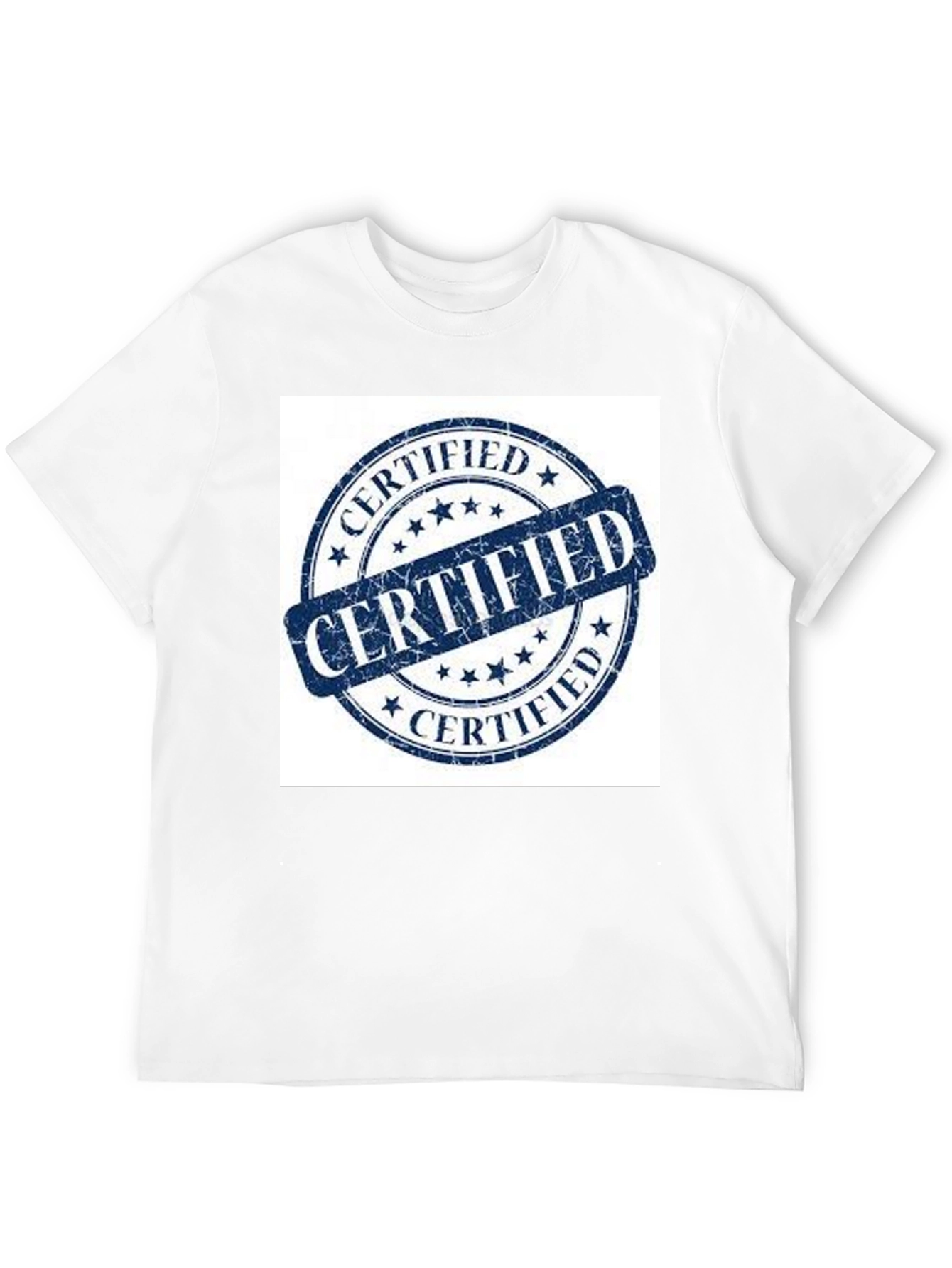 Certified Graphic T-Shirt - Premium Quality Cotton