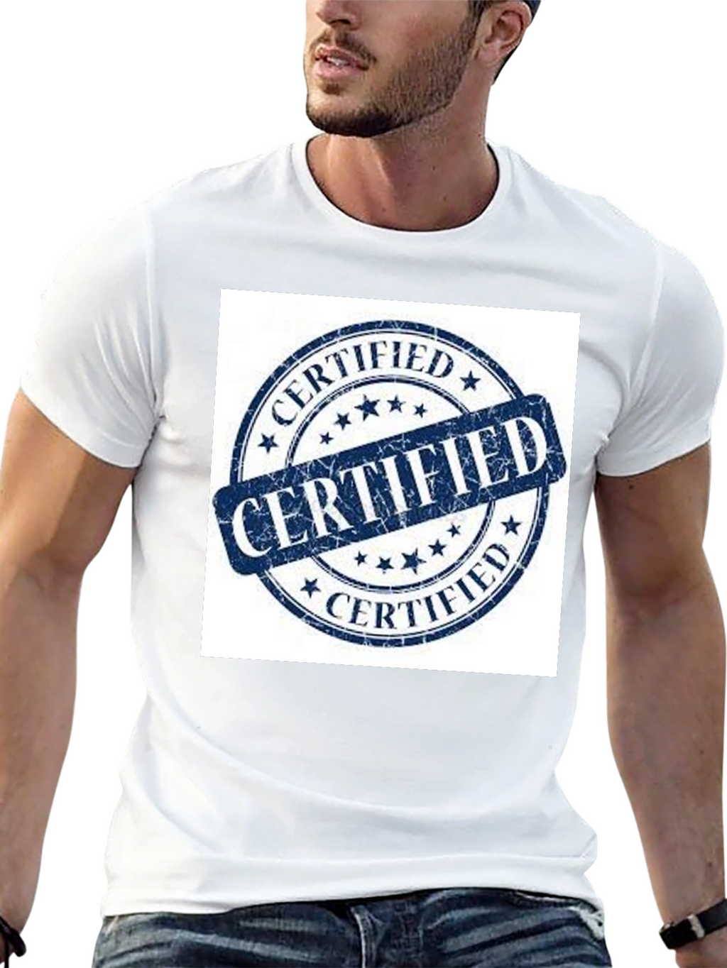 Certified Graphic T-Shirt - Premium Quality Cotton