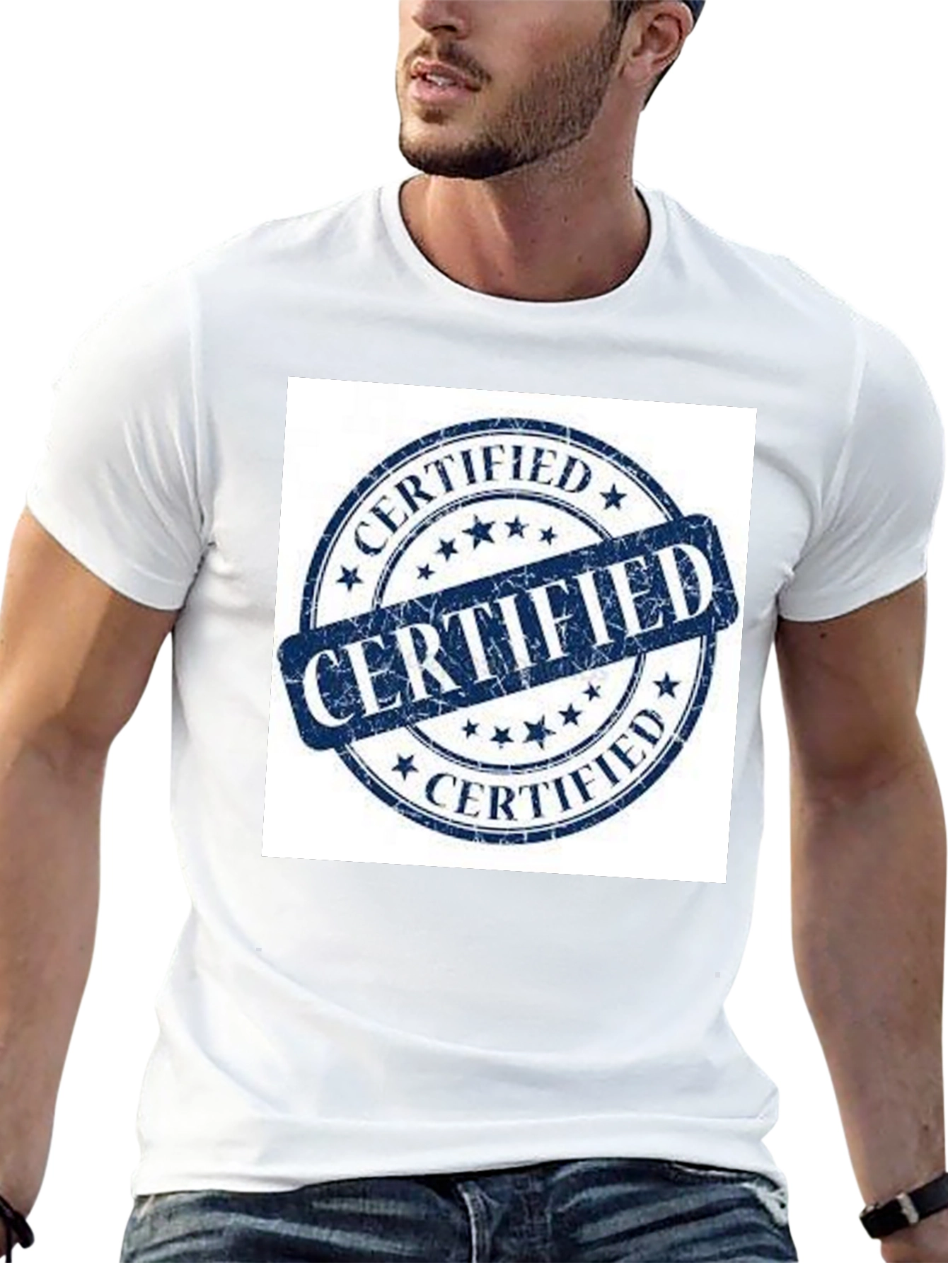 Certified Graphic T-Shirt - Premium Quality Cotton