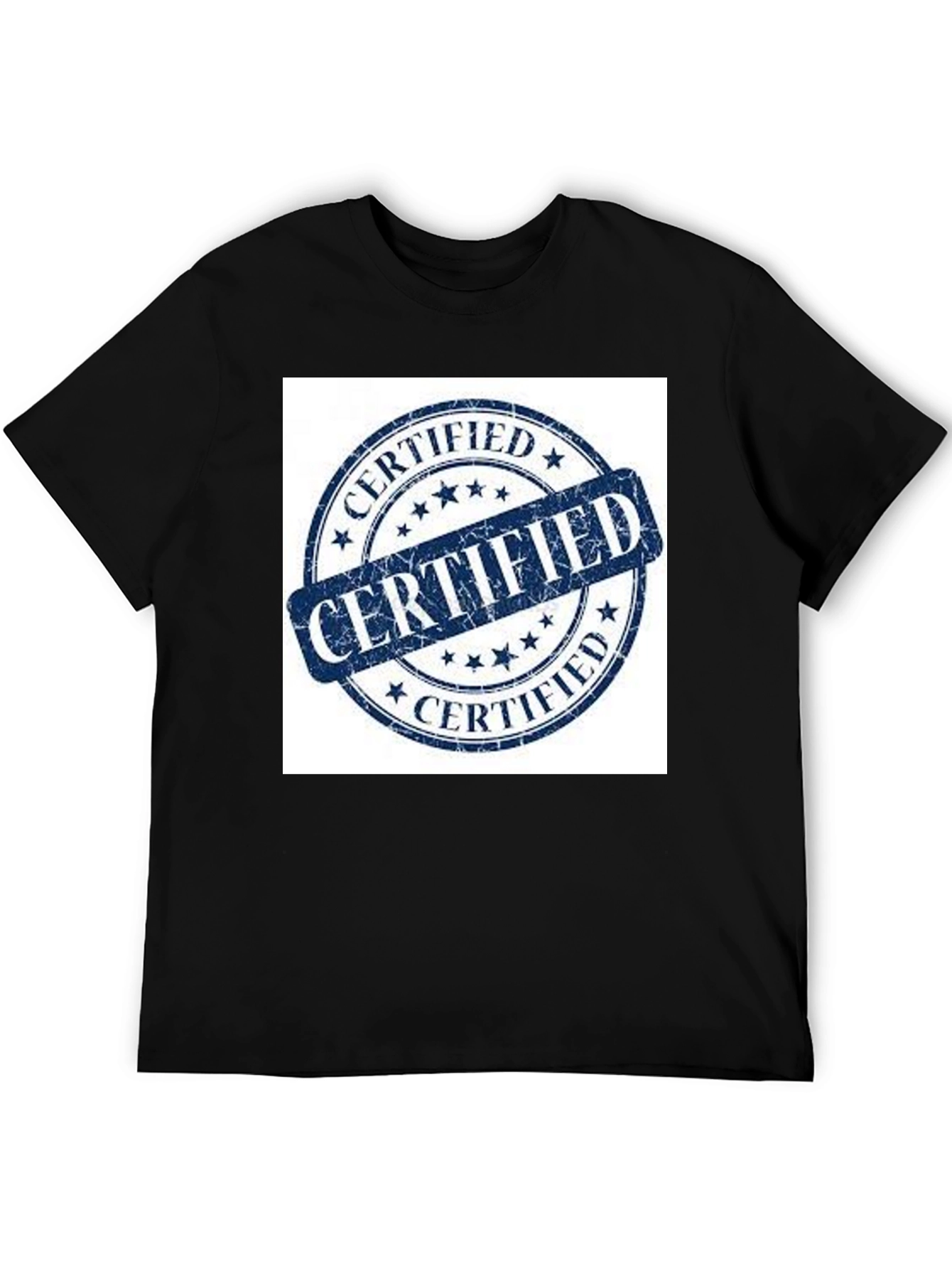 Certified Graphic T-Shirt - Premium Quality Cotton