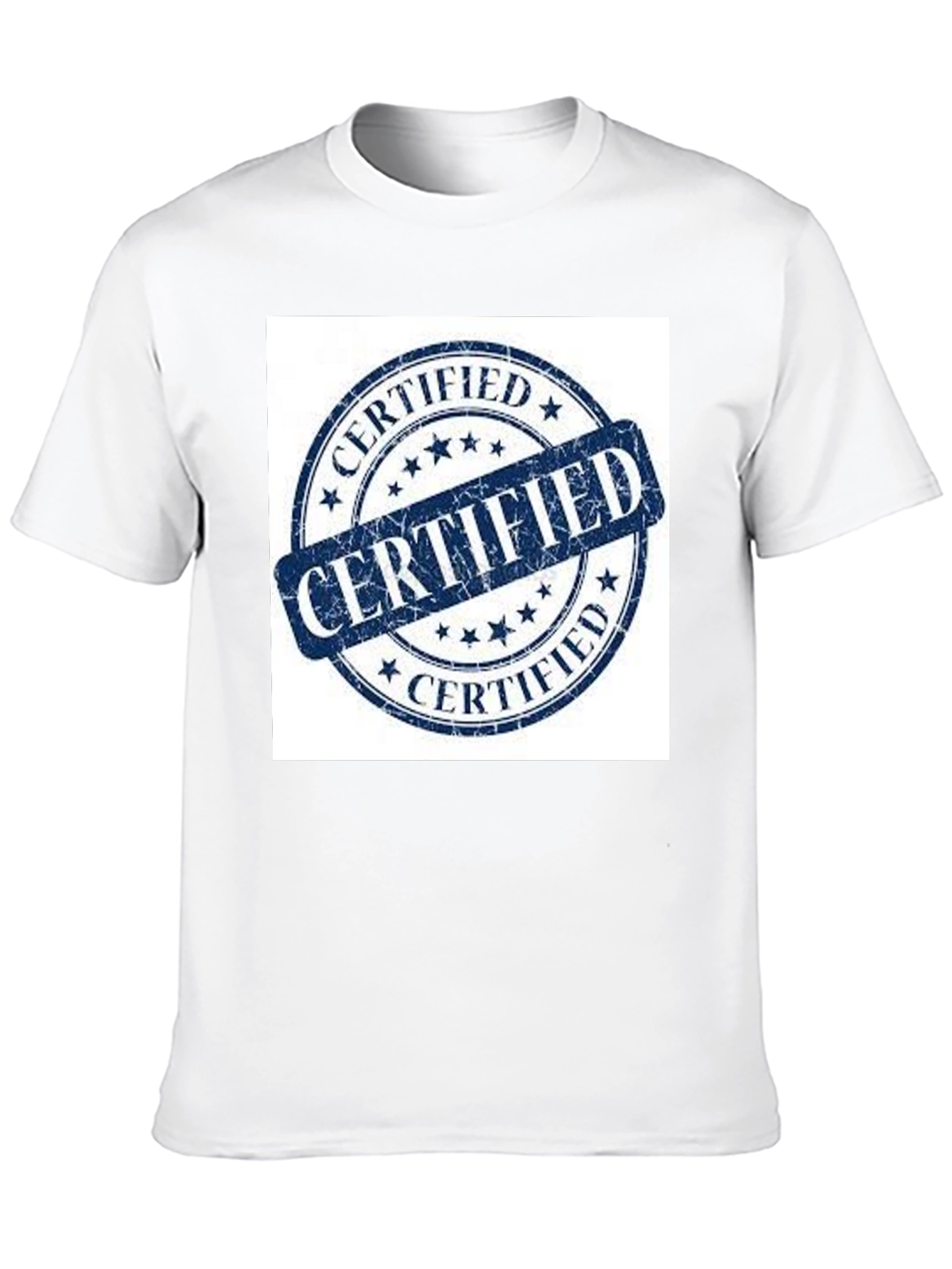 Certified Graphic T-Shirt - Premium Quality Cotton