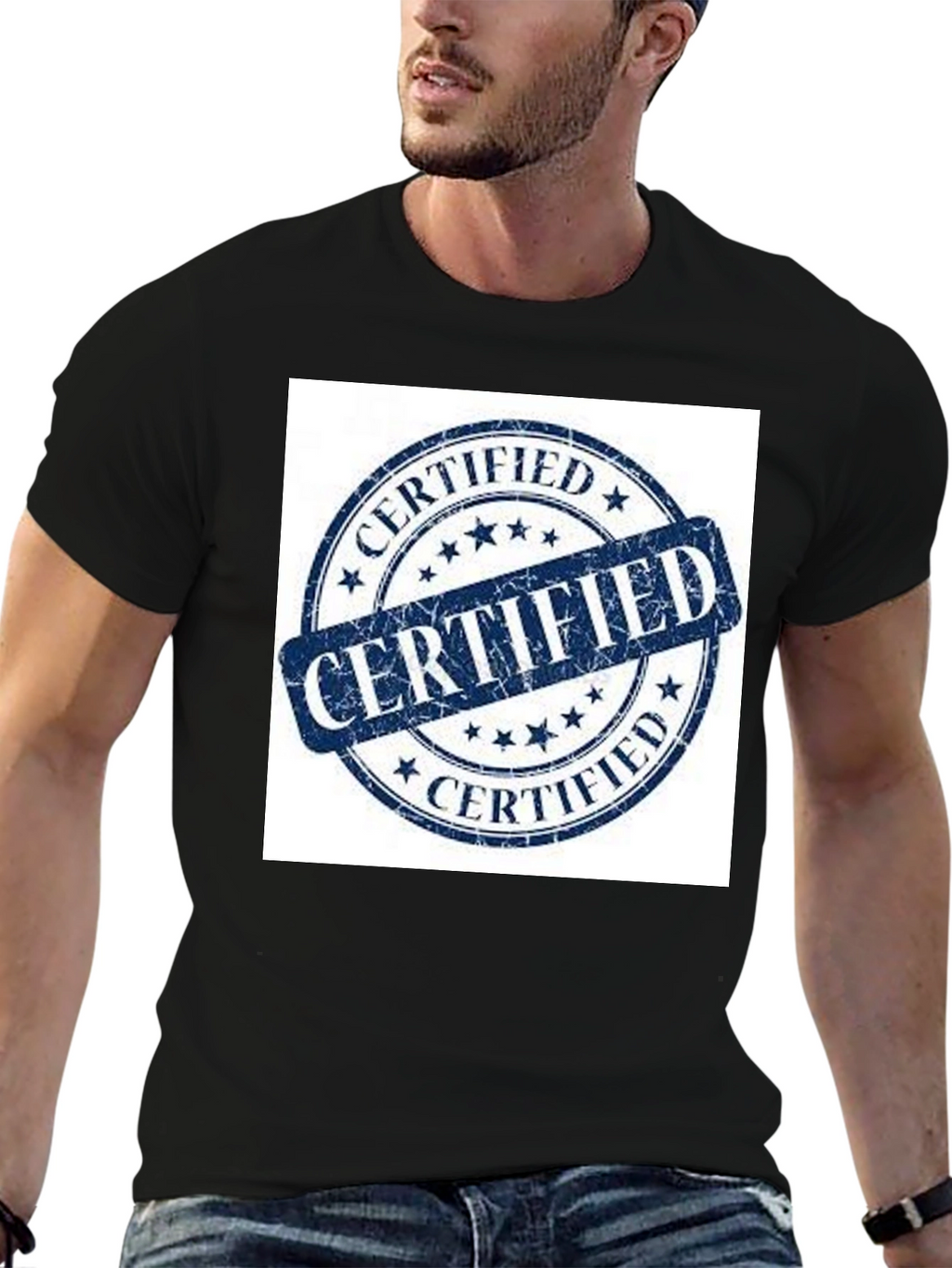 Certified Graphic T-Shirt - Premium Quality Cotton