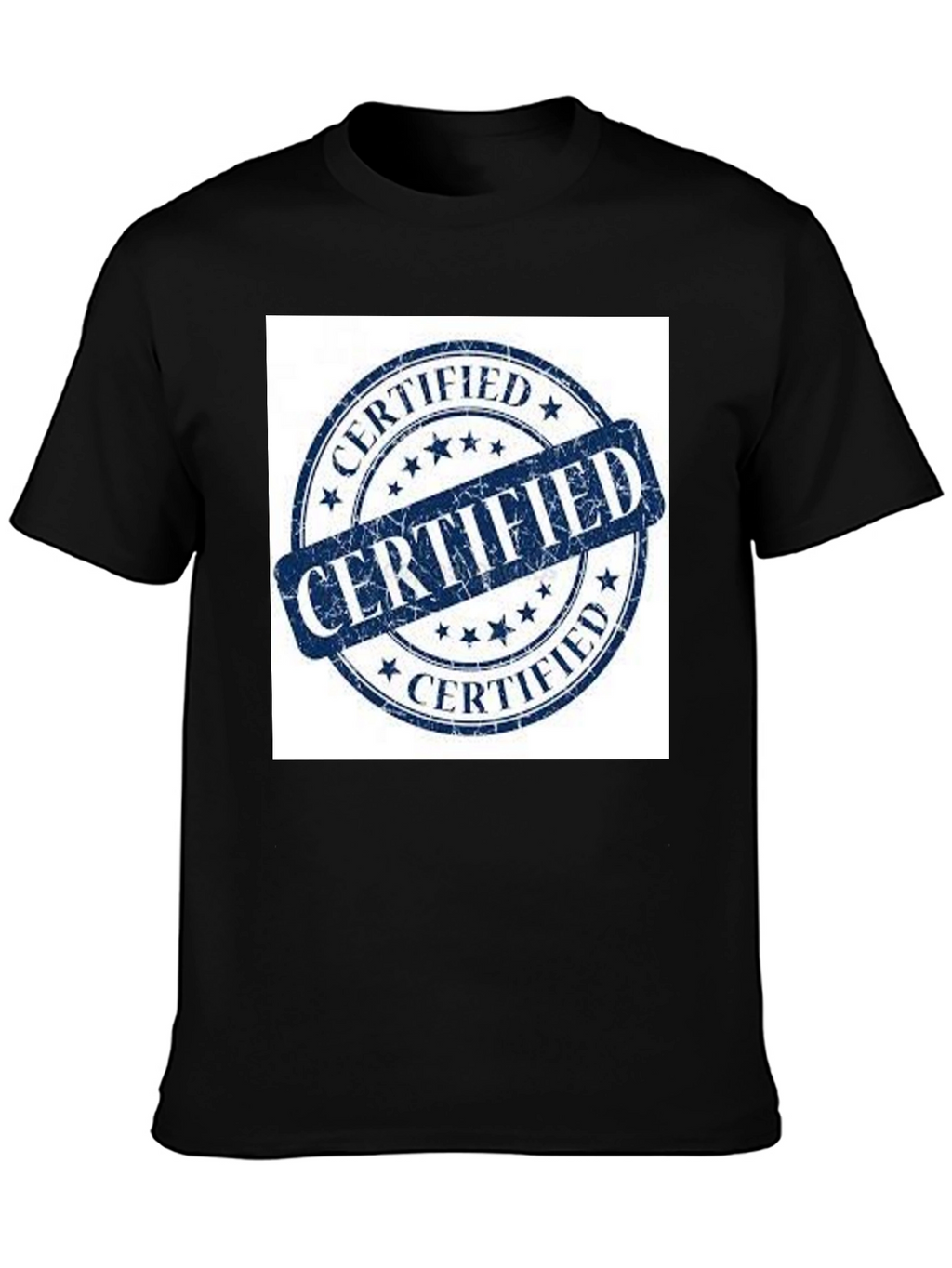 Certified Graphic T-Shirt - Premium Quality Cotton