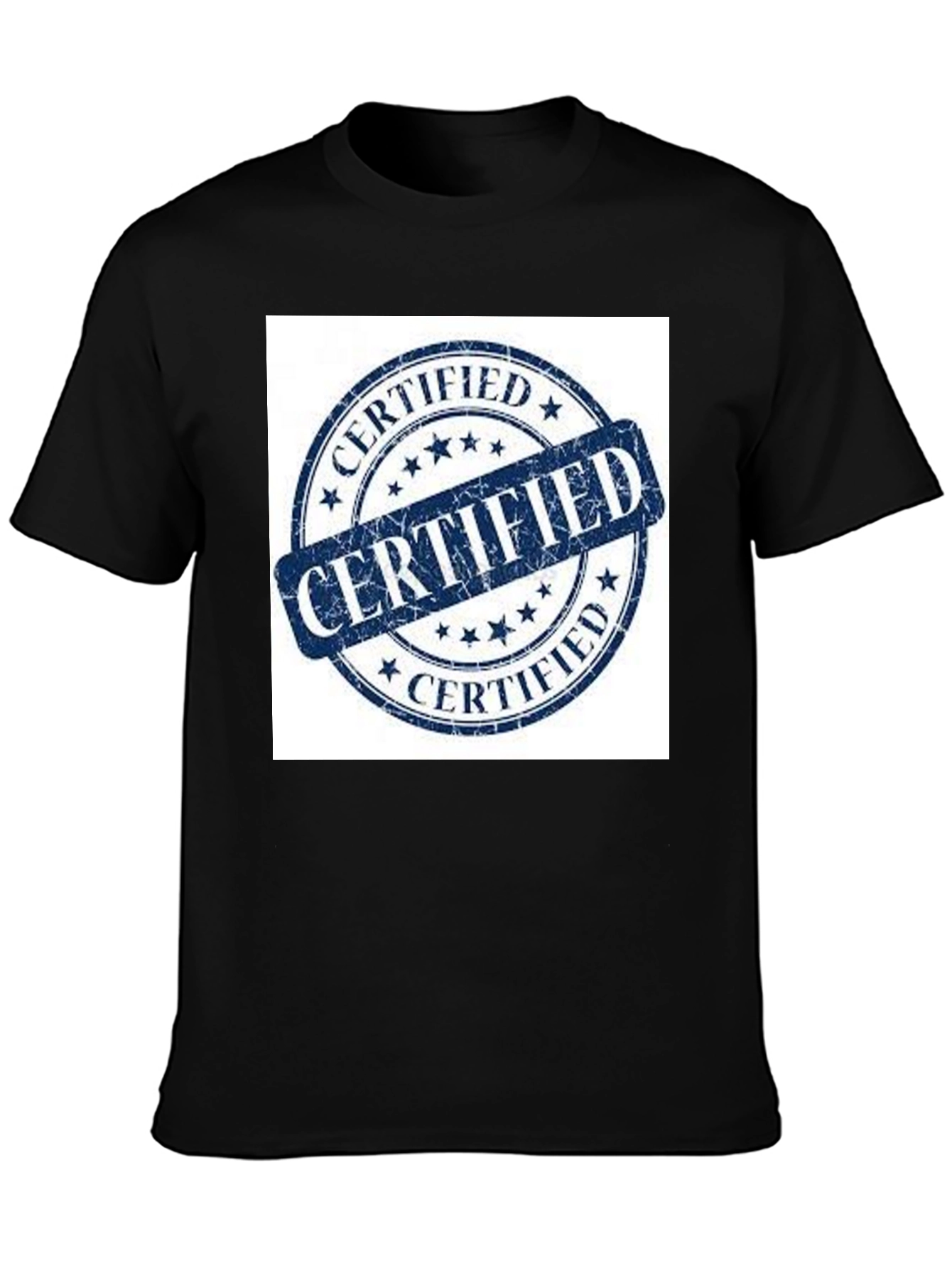 Certified Graphic T-Shirt - Premium Quality Cotton
