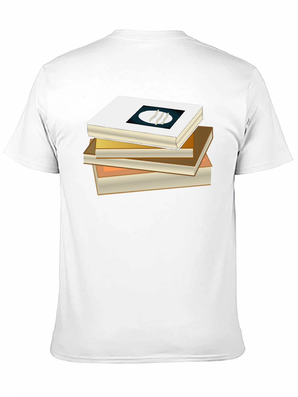 Book Stack Tee - Literary Fashion