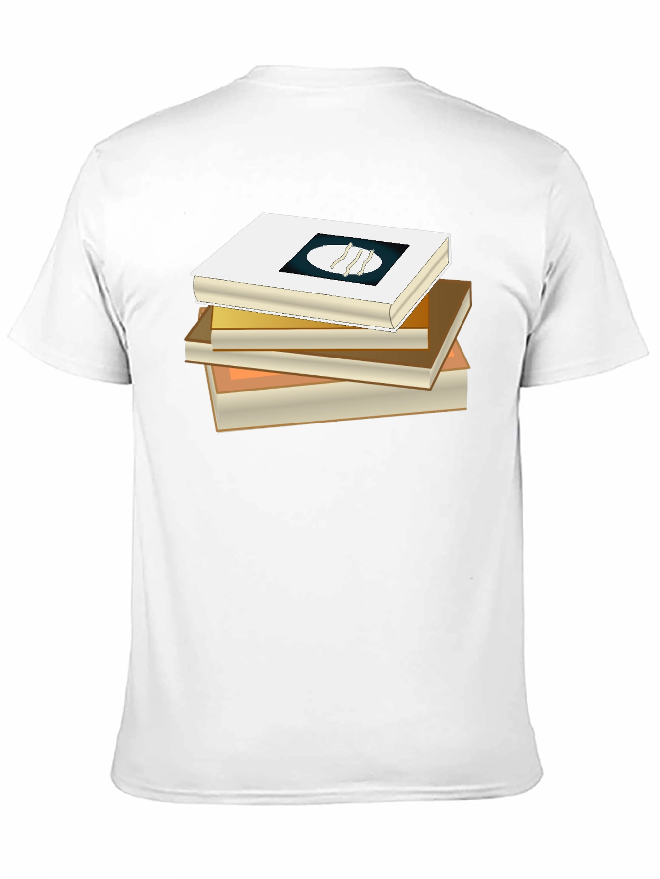 Book Stack Tee - Literary Fashion