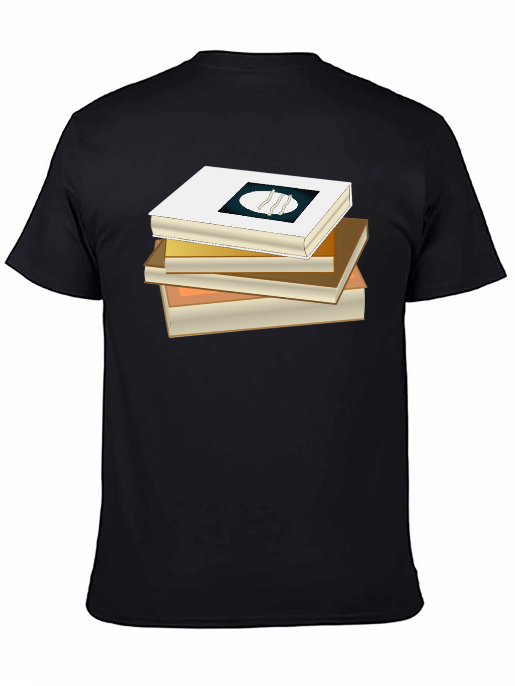 Book Stack Tee - Literary Fashion