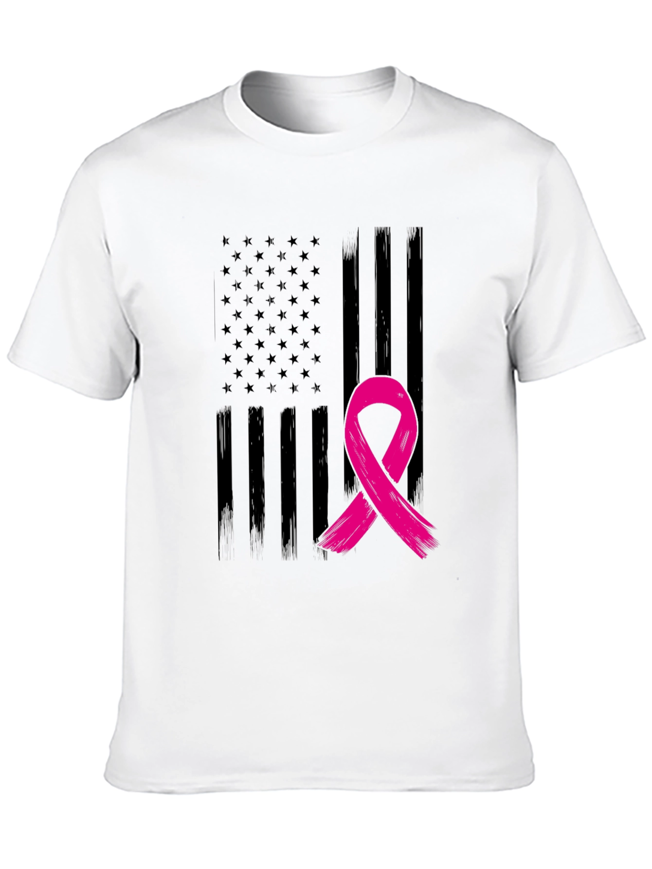 Awareness Ribbon Flag Tee