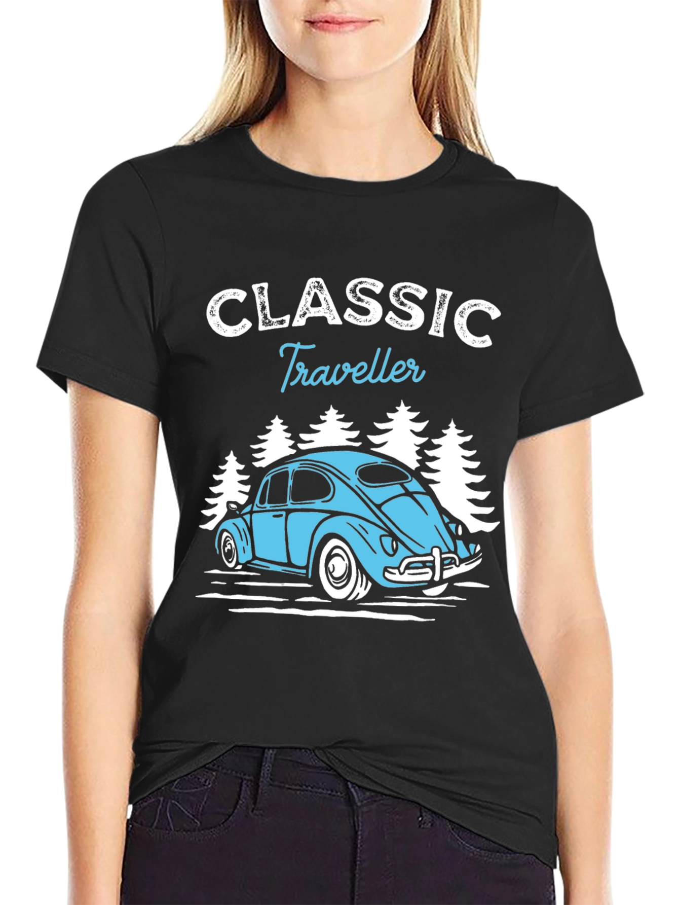 Classic Traveller T-Shirt - Vintage Car Design