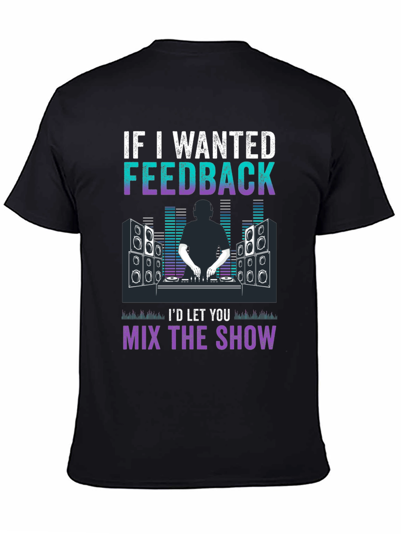 DJ Feedback Graphic T-Shirt