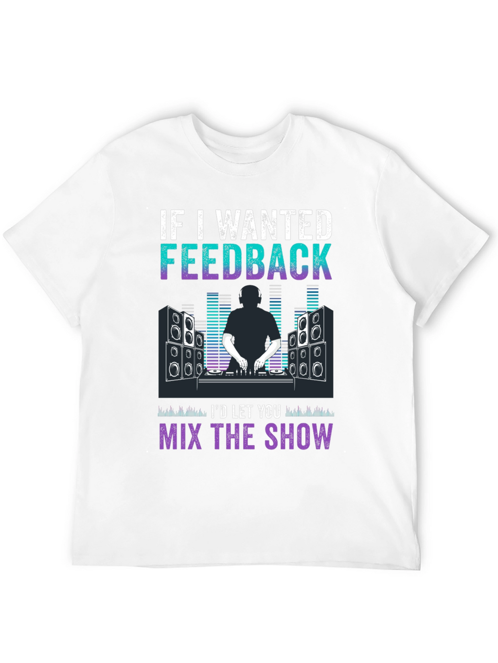 DJ Feedback Graphic T-Shirt
