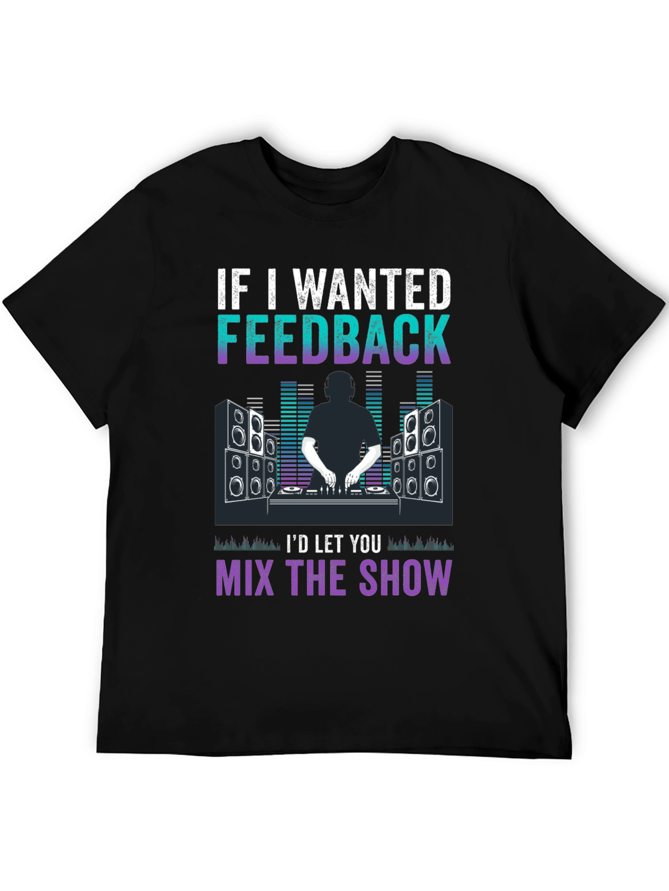 DJ Feedback Graphic T-Shirt
