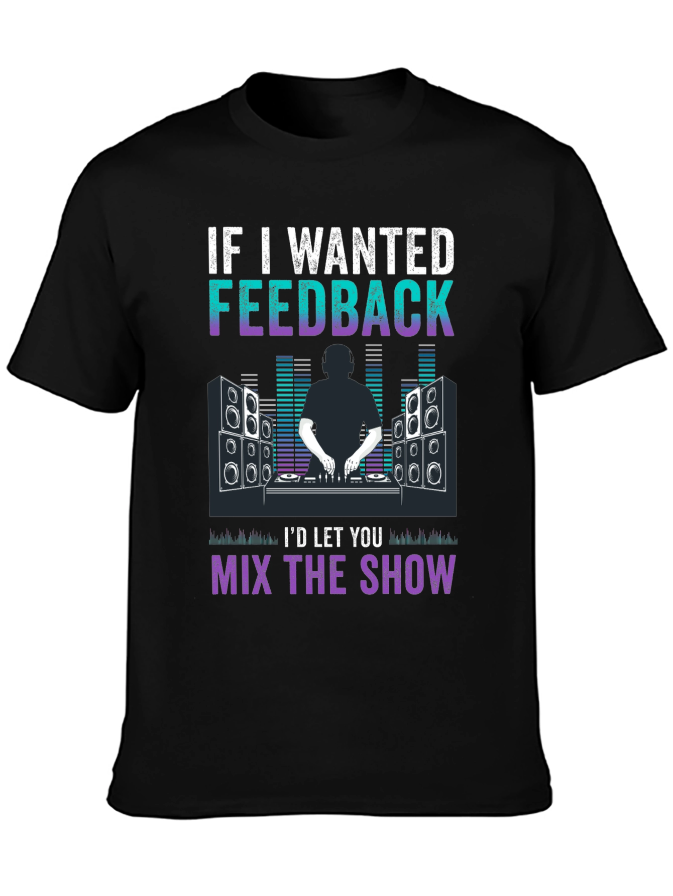 DJ Feedback Graphic T-Shirt