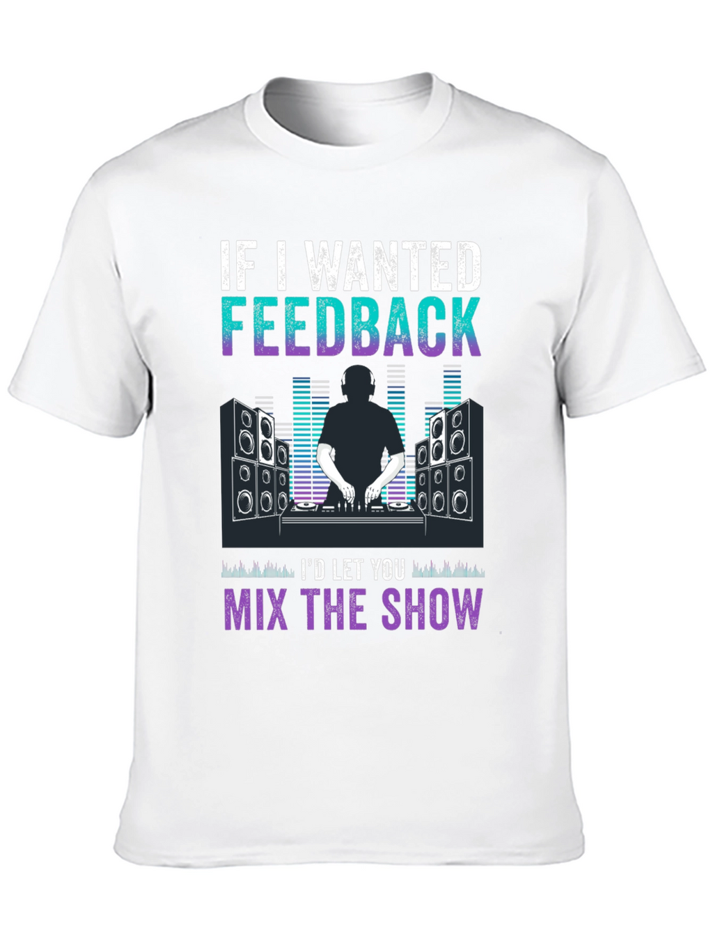 DJ Feedback Graphic T-Shirt