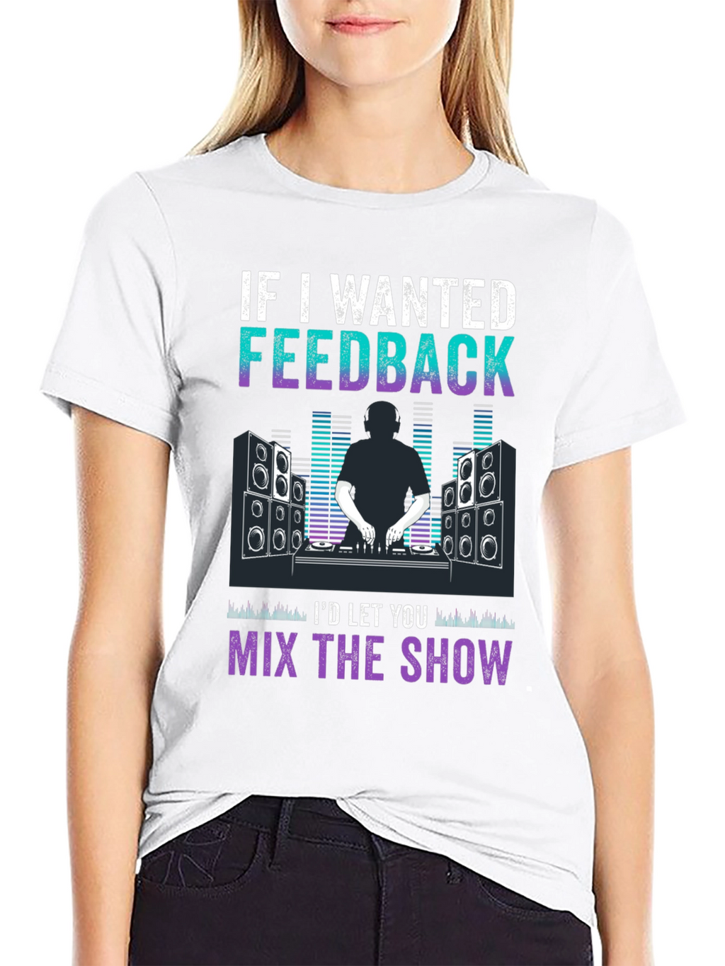 DJ Feedback Graphic T-Shirt