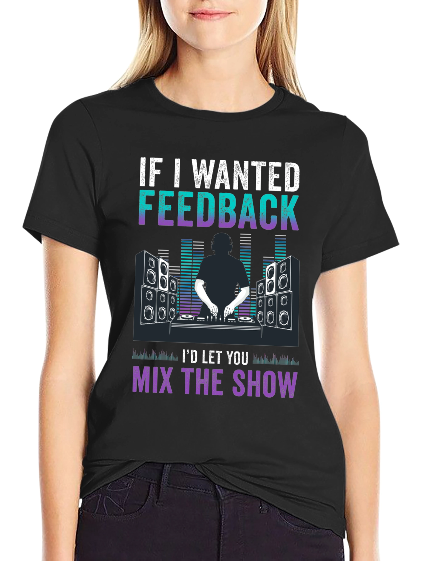 DJ Feedback Graphic T-Shirt