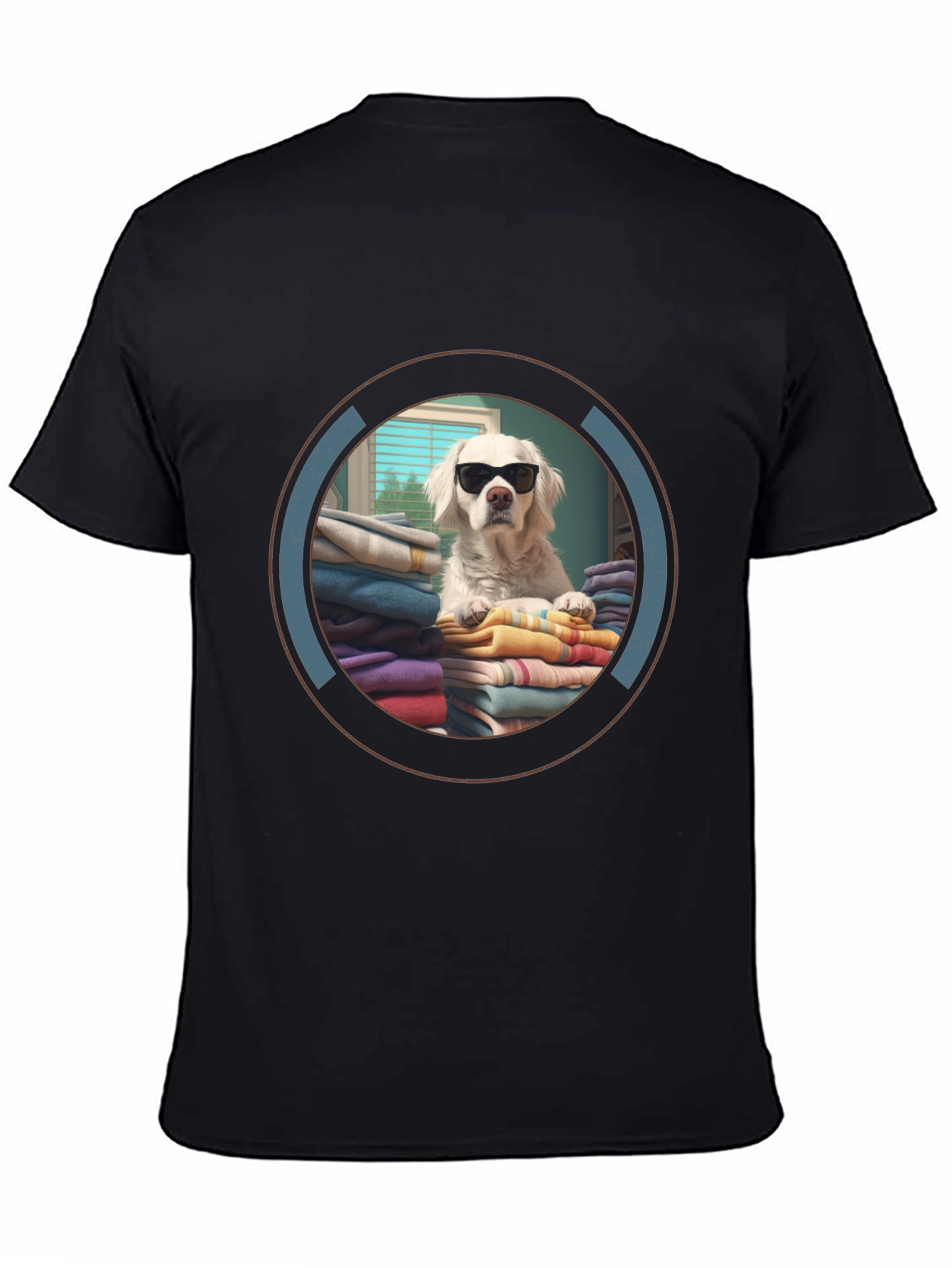Cool Dog Graphic T-Shirt - Laundry Day Style