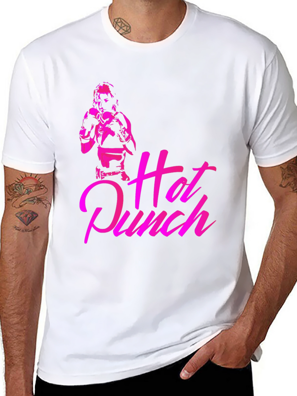 Hot Punch Graphic T-Shirt