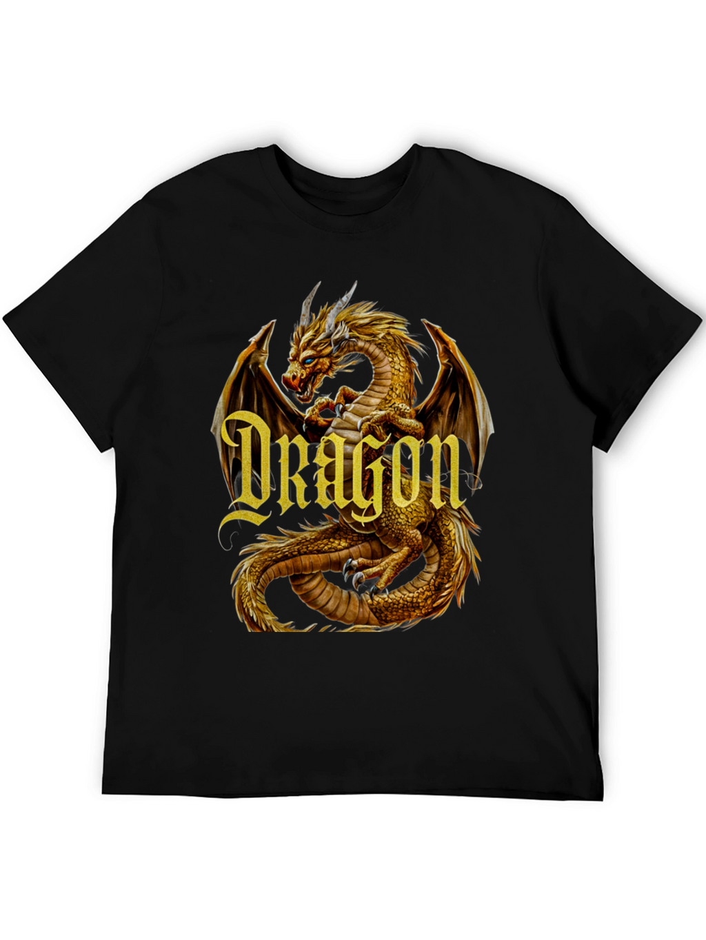 Dragon Graphic Tee - Black T-Shirt