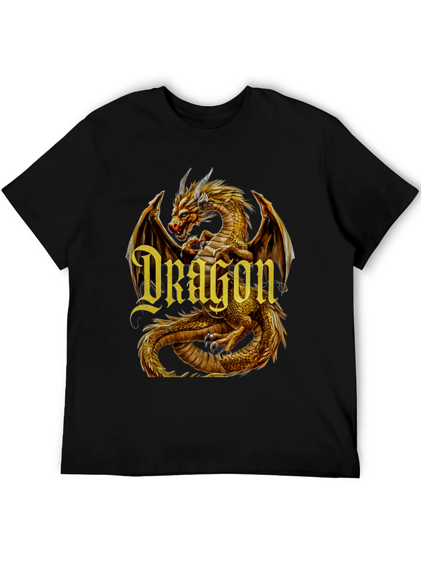 Dragon Graphic Tee - Black T-Shirt