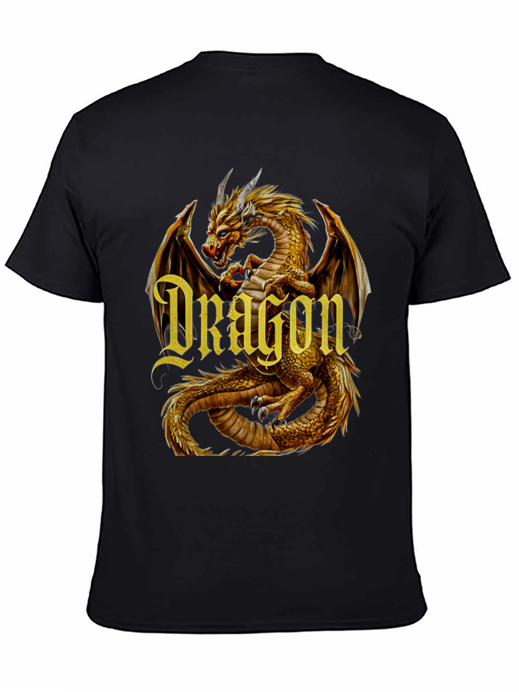 Dragon Graphic Tee - Black T-Shirt