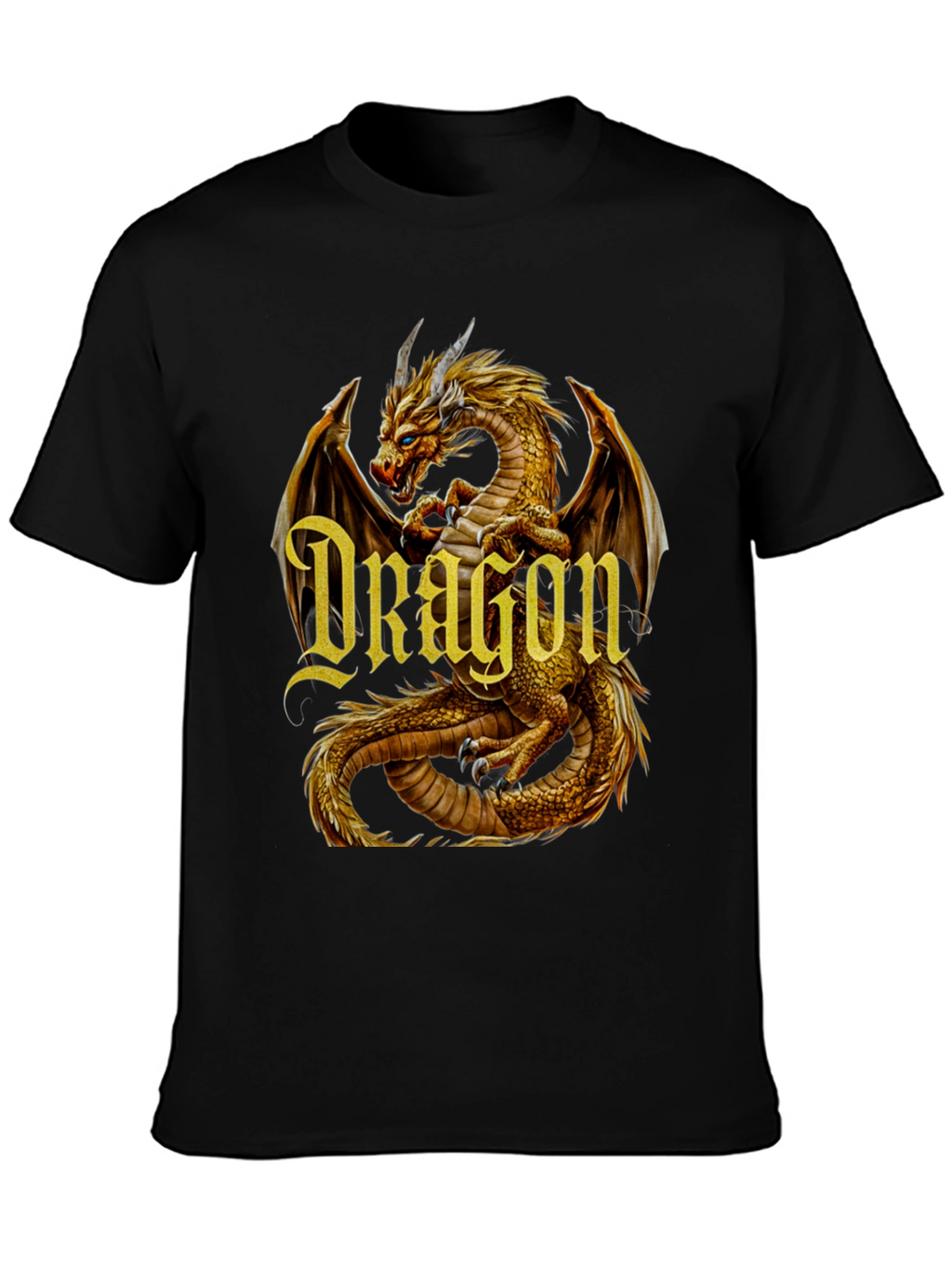 Dragon Graphic Tee - Black T-Shirt