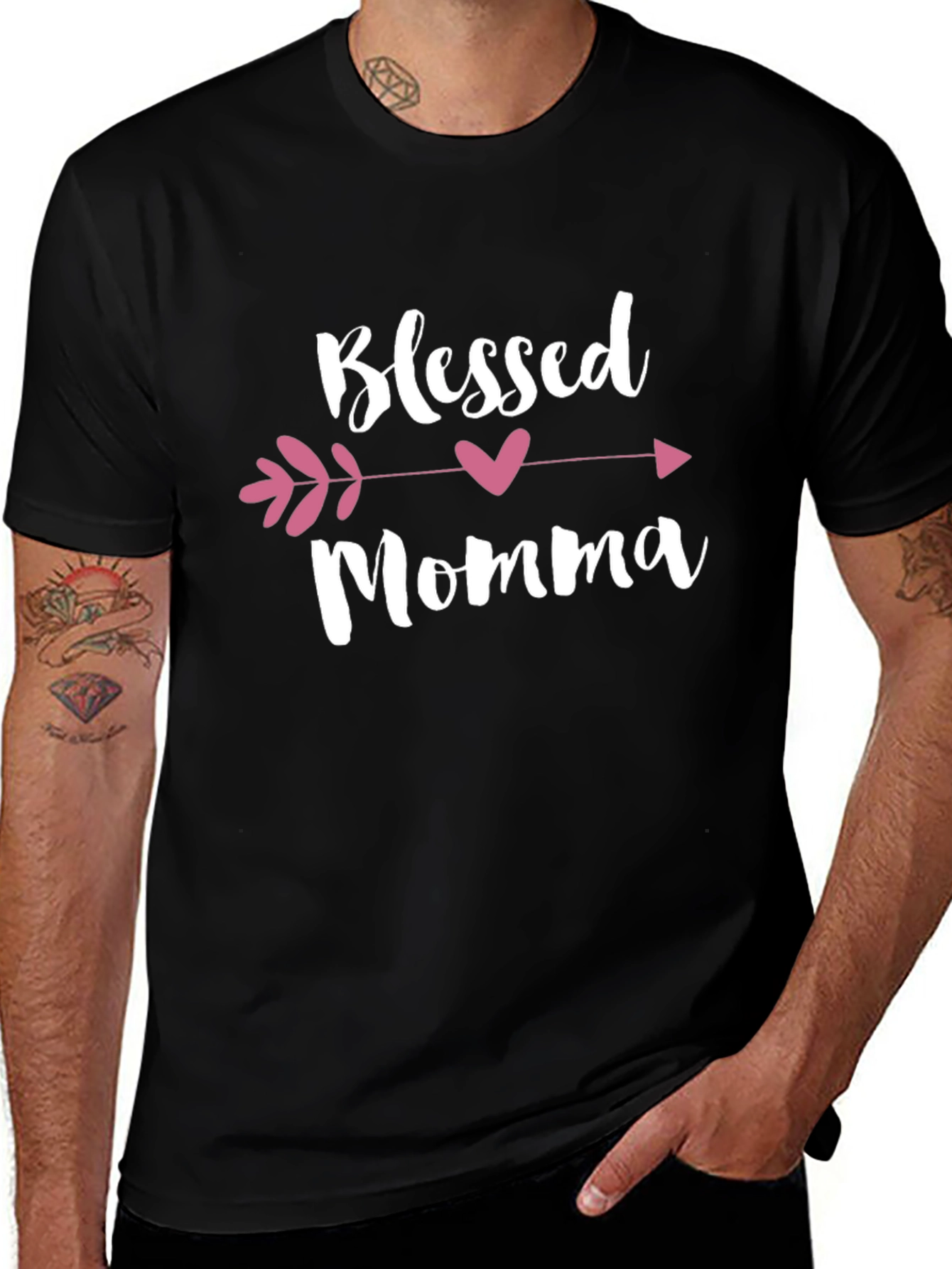 Blessed Momma Graphic T-Shirt